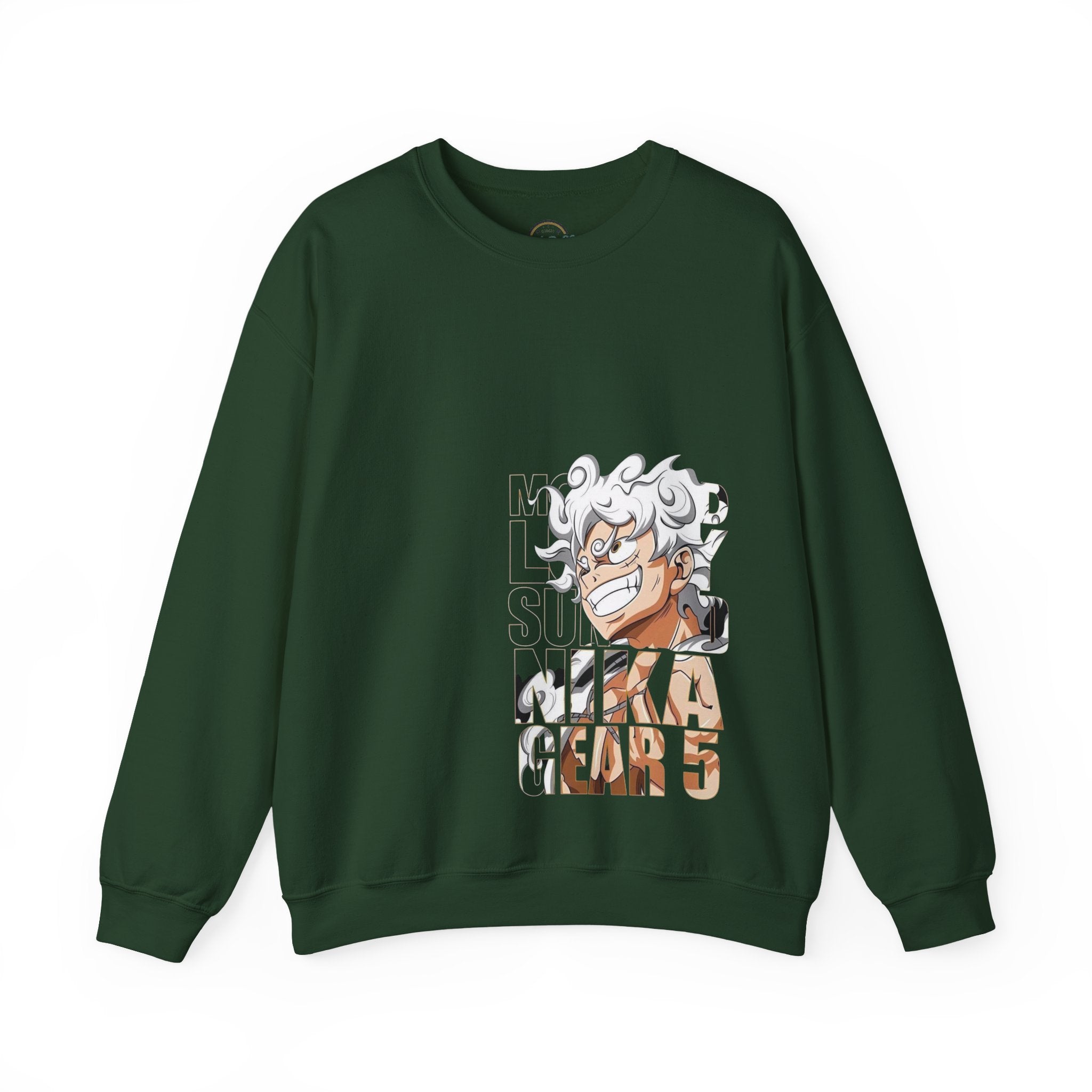 Crewneck Sweatshirt — Anime 'Mika' Gear 5 Graphic