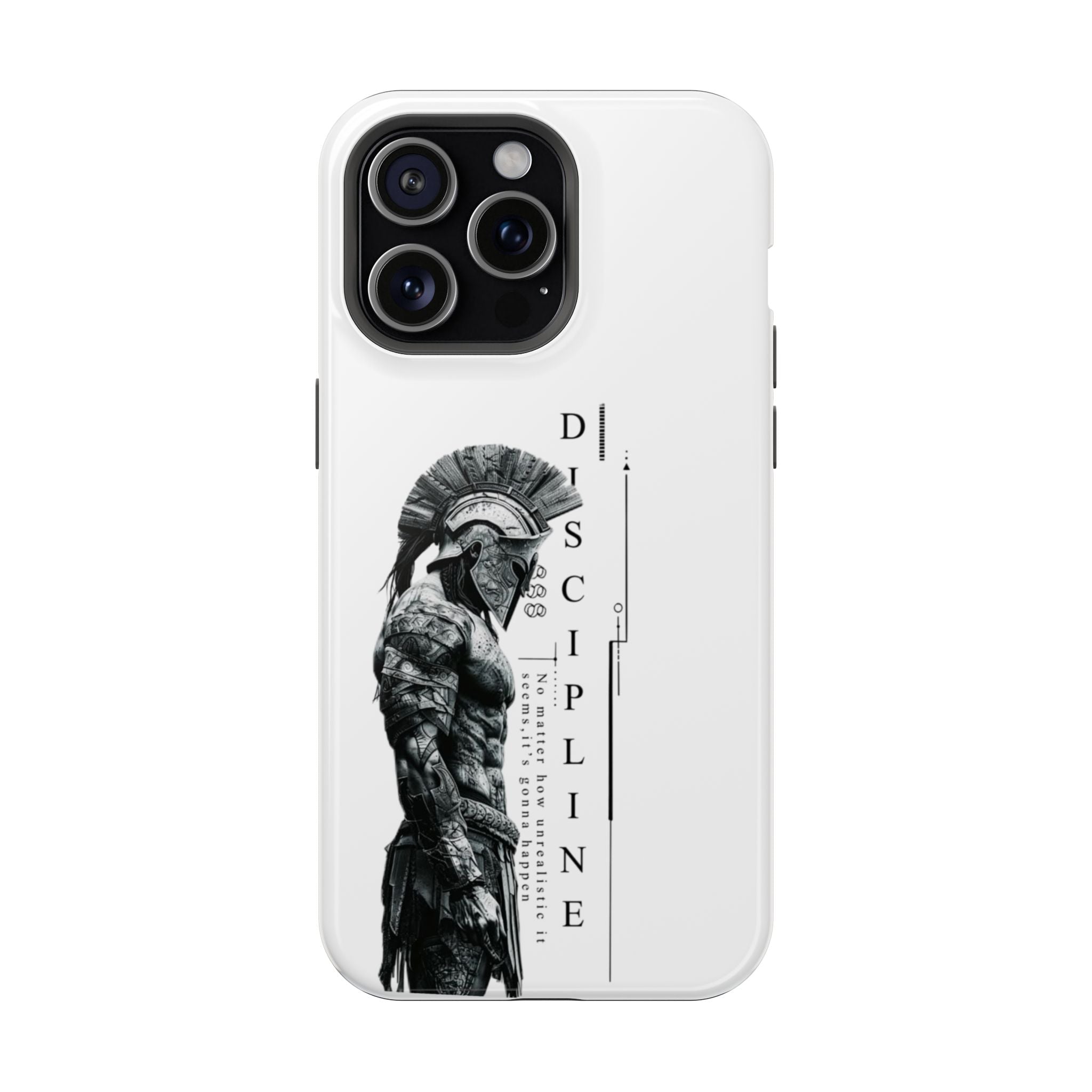 Discipline Spartan Phone Case — Magnetic Impact-Resistant Armor