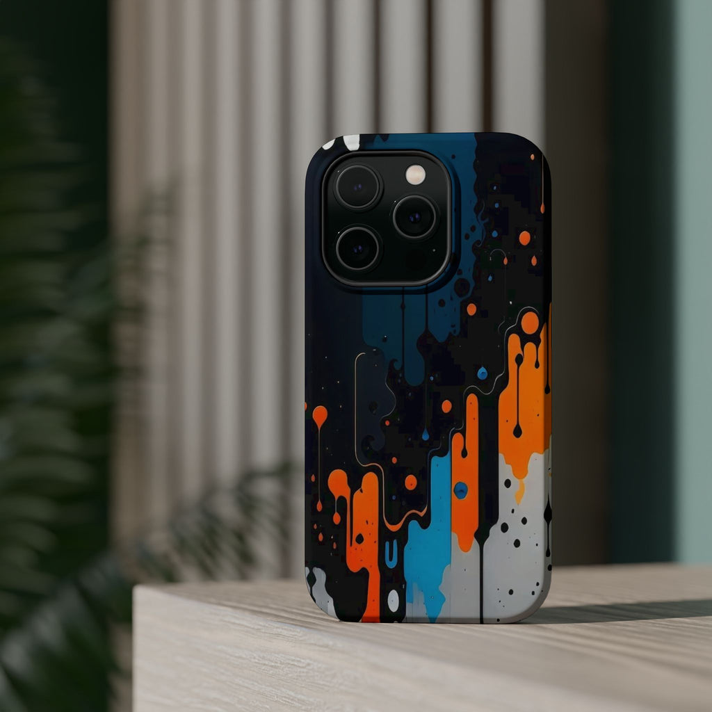 Abstract Drip Magnetic Impact Phone Case