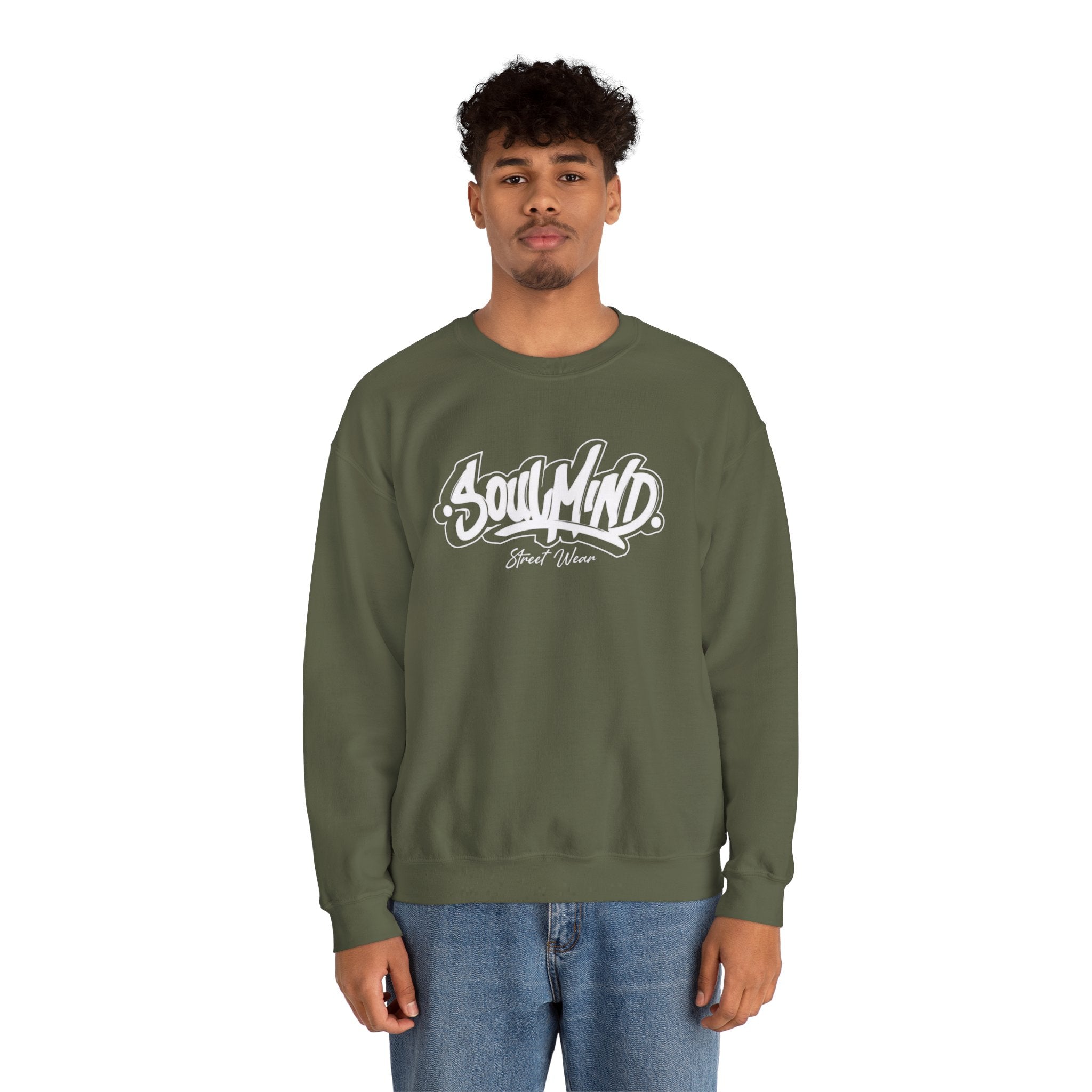 Soul Mind Crewneck Sweatshirt — Streetwear Graphic Pullover