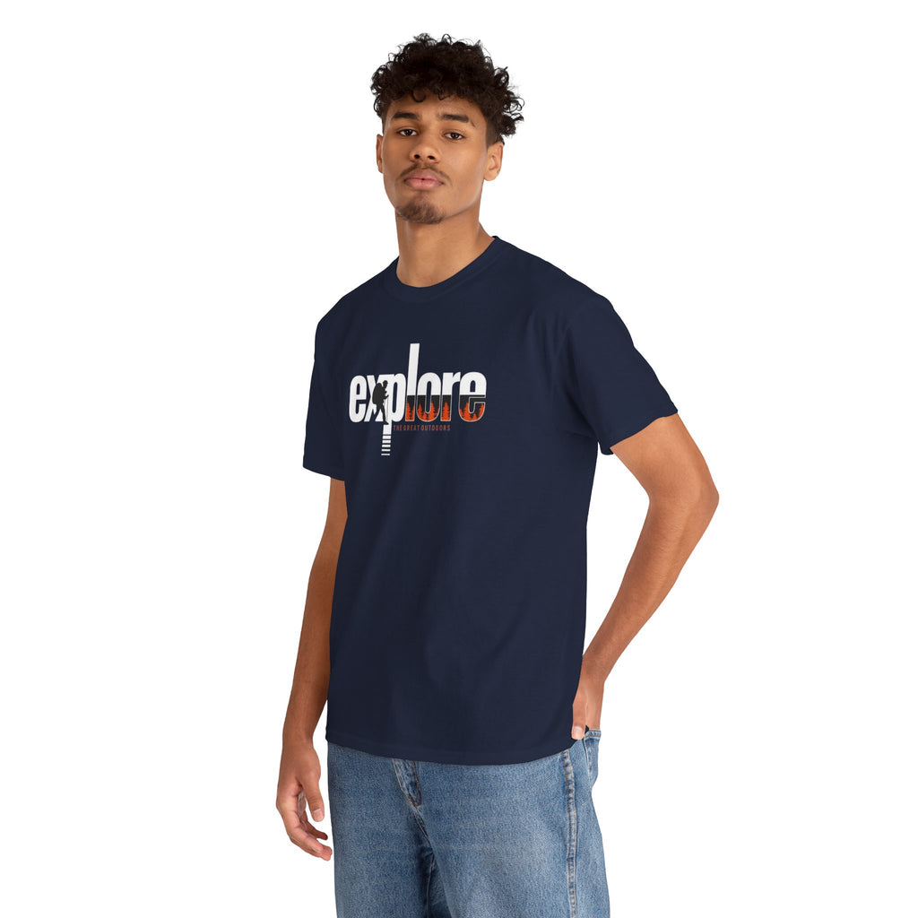 Explore Logo Tee | Adventure Graphic Shirt, Travel Typography