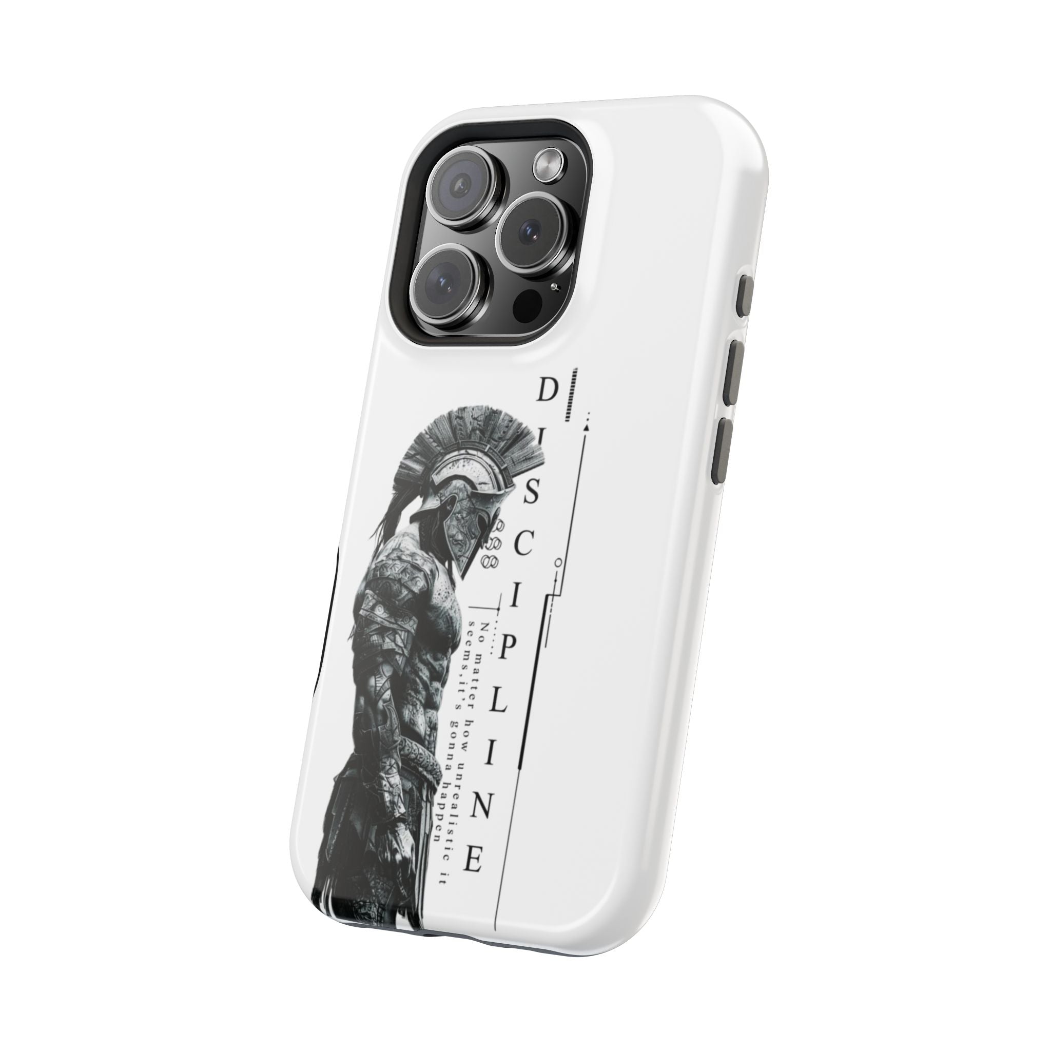 Discipline Spartan Phone Case — Magnetic Impact-Resistant Armor