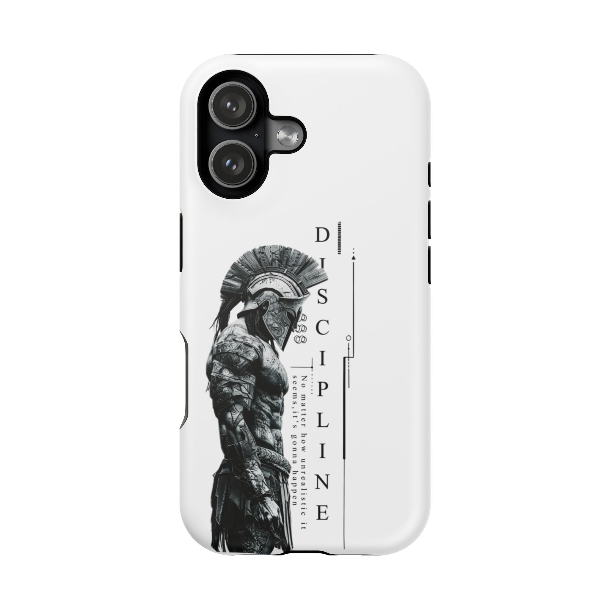 Discipline Spartan Phone Case — Magnetic Impact-Resistant Armor