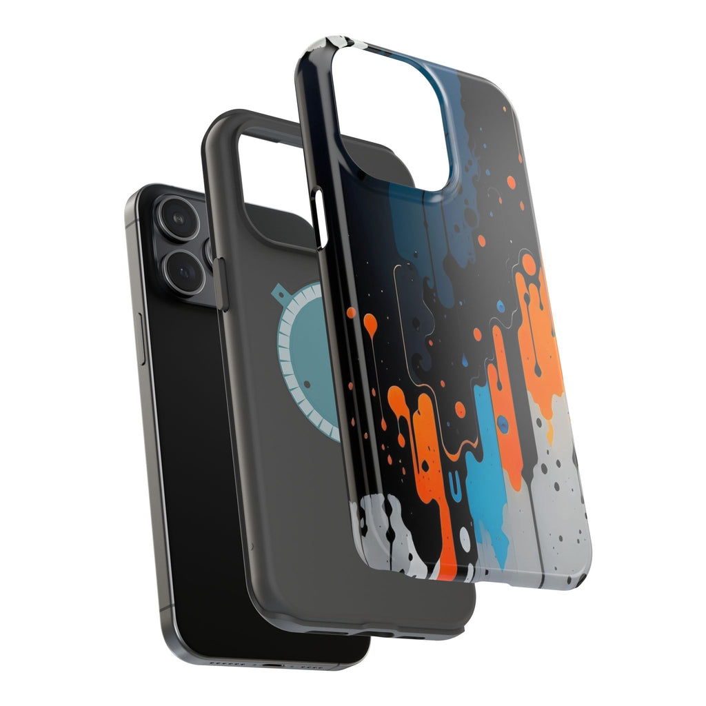 Abstract Drip Magnetic Impact Phone Case