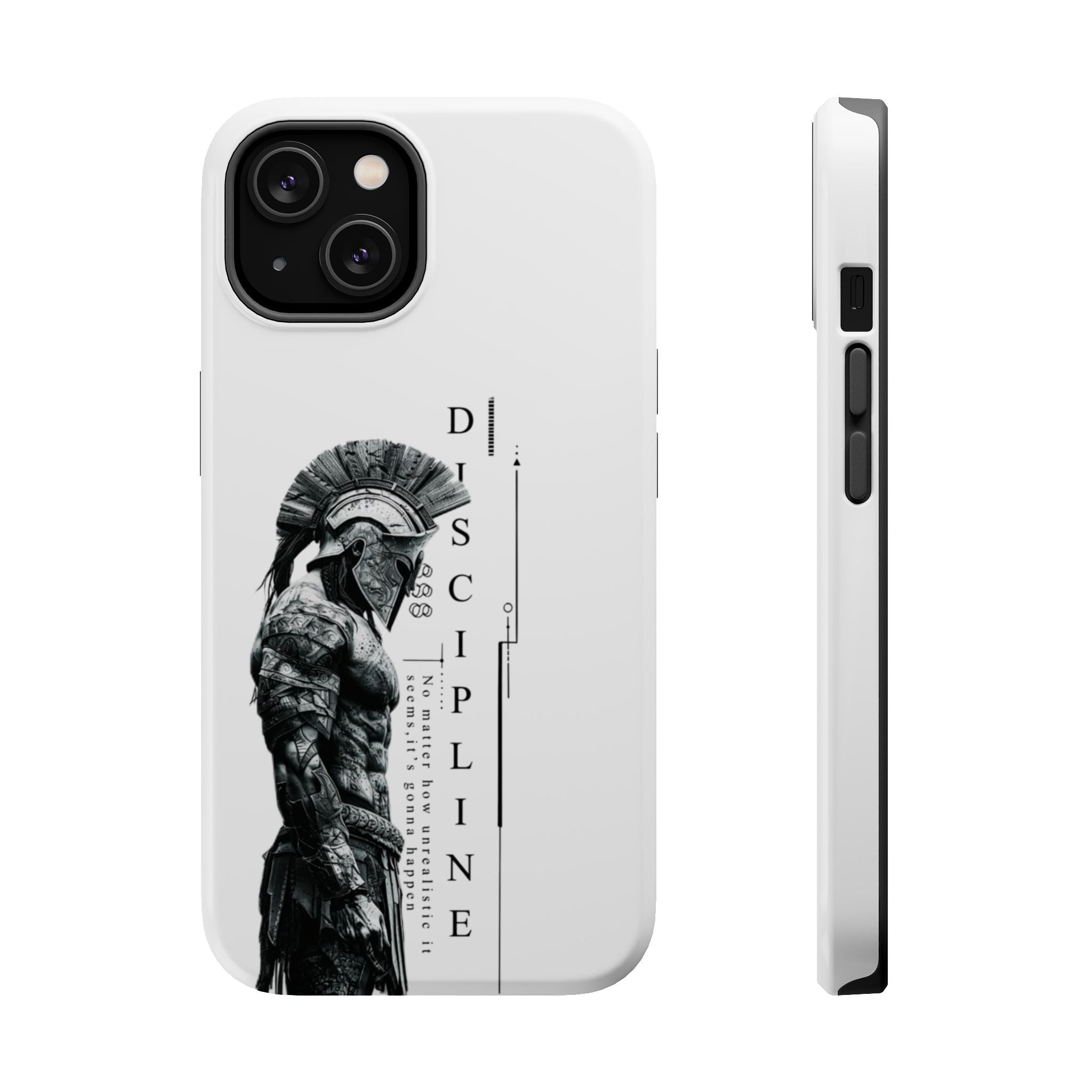 Discipline Spartan Phone Case — Magnetic Impact-Resistant Armor