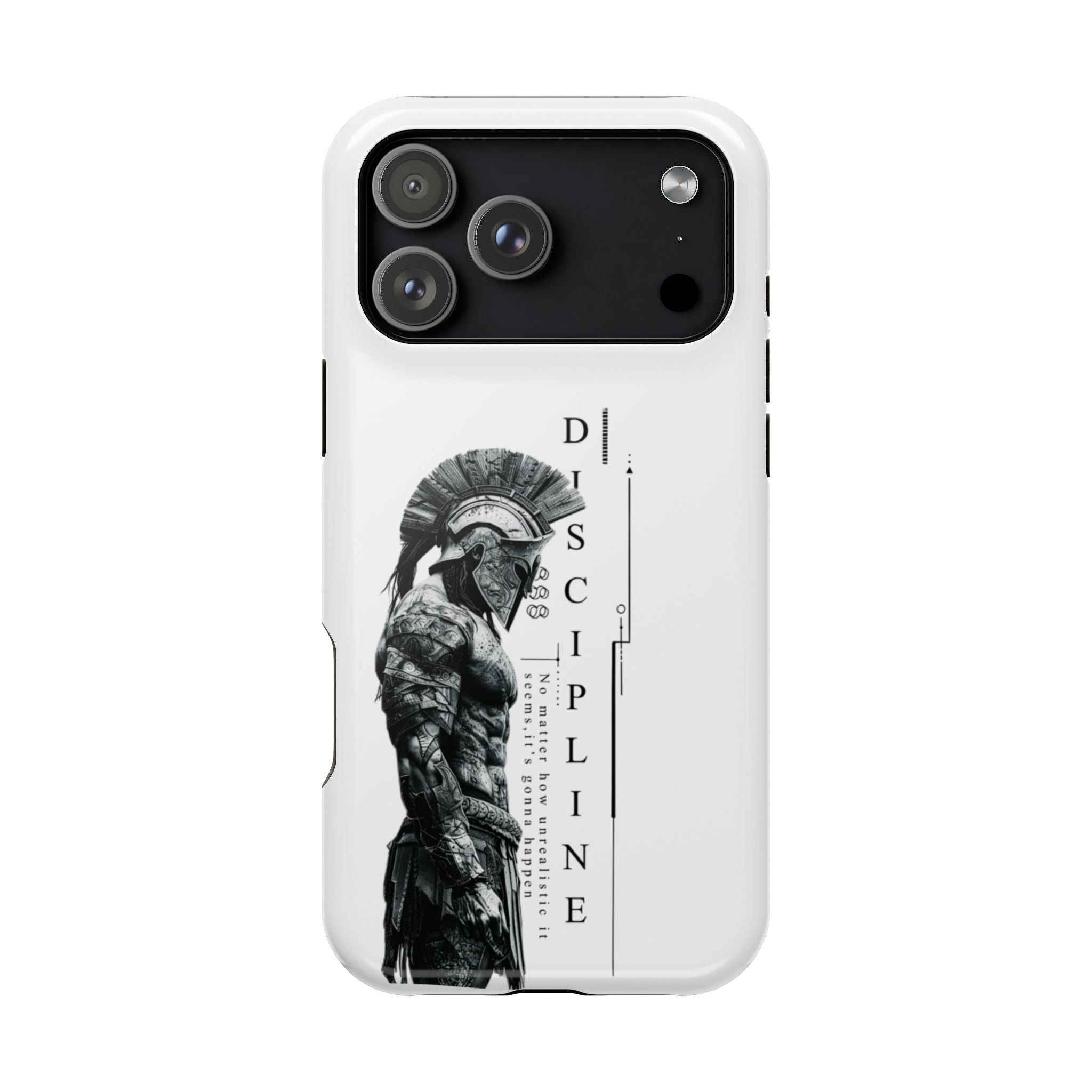 Discipline Spartan Phone Case — Magnetic Impact-Resistant Armor