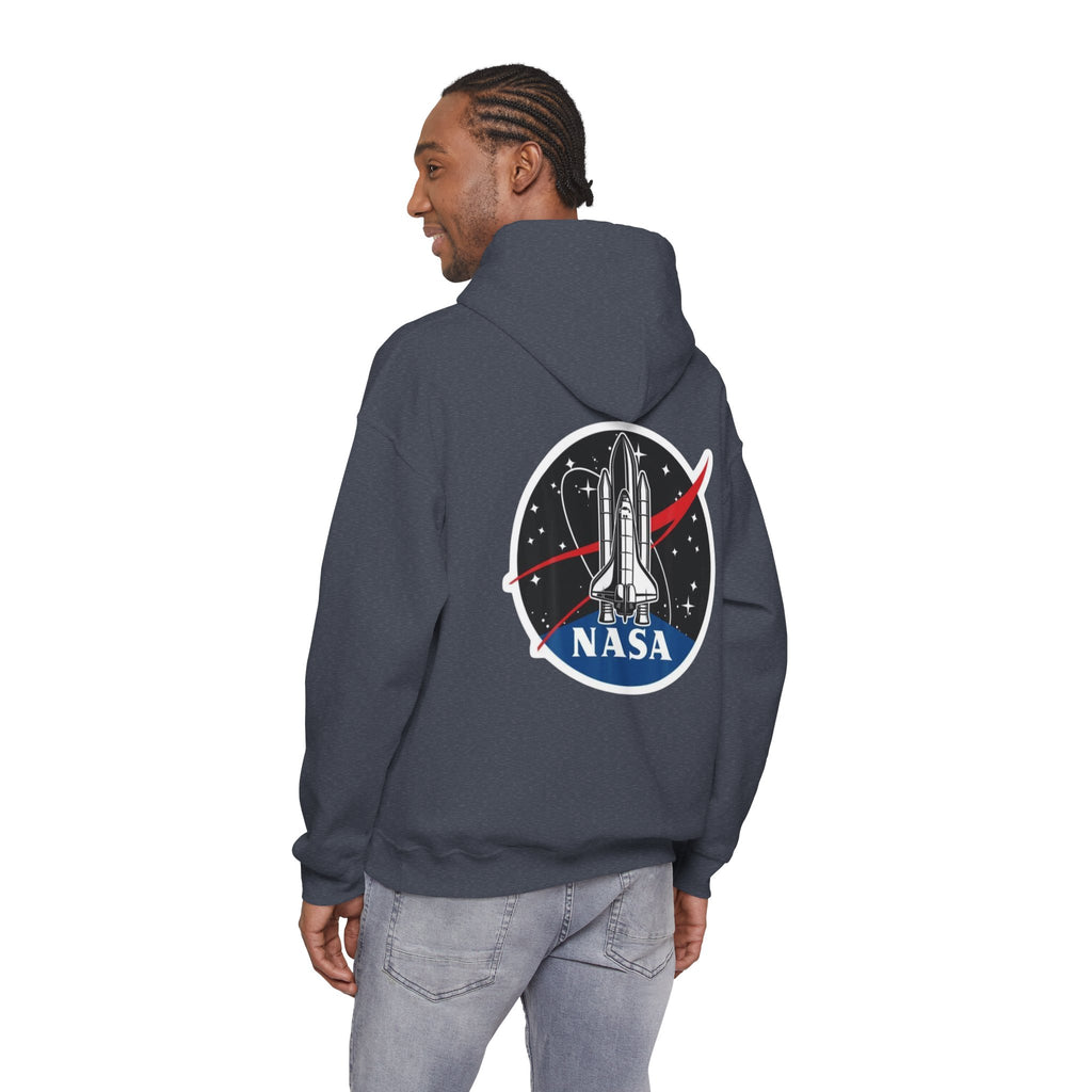 NASA Space Shuttle Hoodie — Retro NASA Logo Pullover
