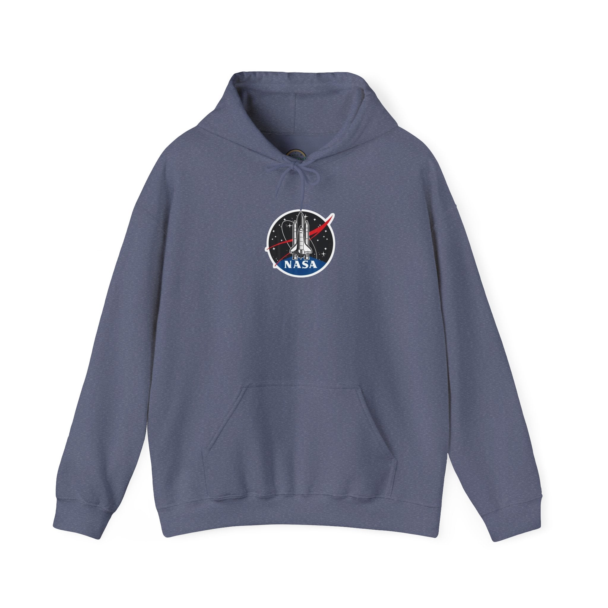 NASA Space Shuttle Hoodie — Retro NASA Logo Pullover