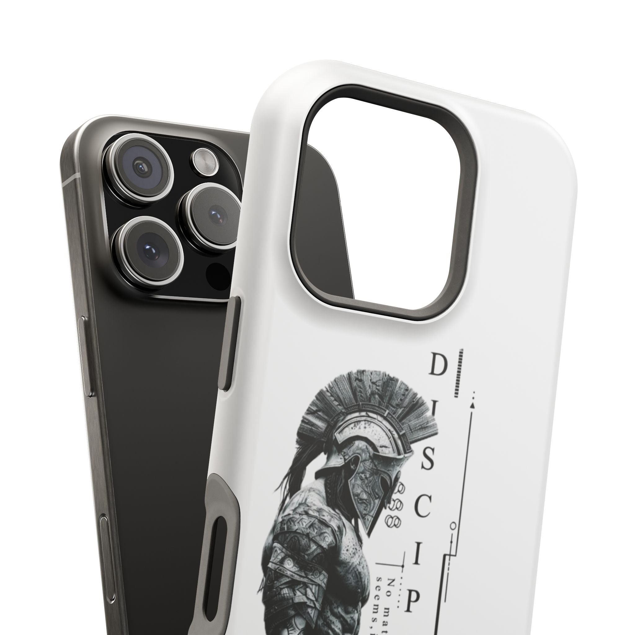 Discipline Spartan Phone Case — Magnetic Impact-Resistant Armor