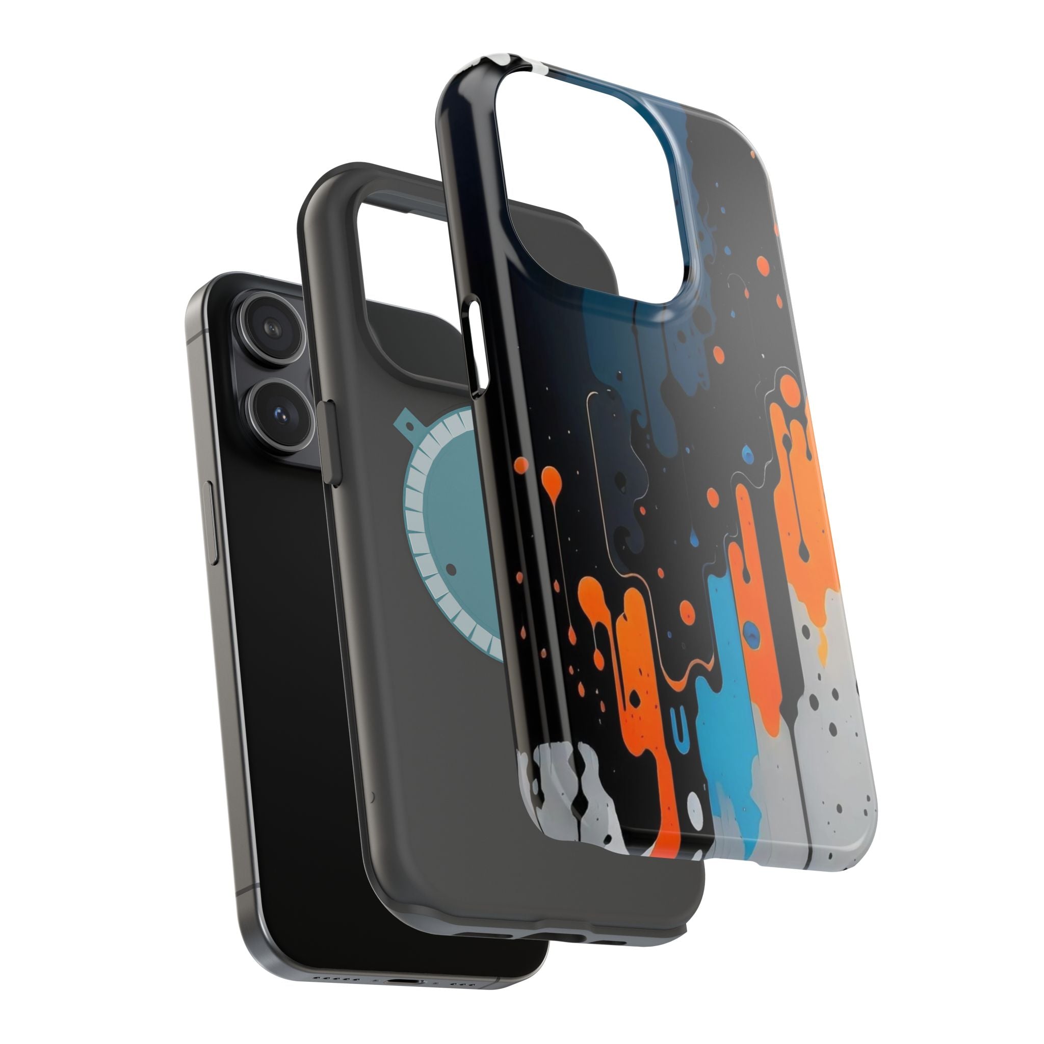 Abstract Drip Magnetic Impact Phone Case