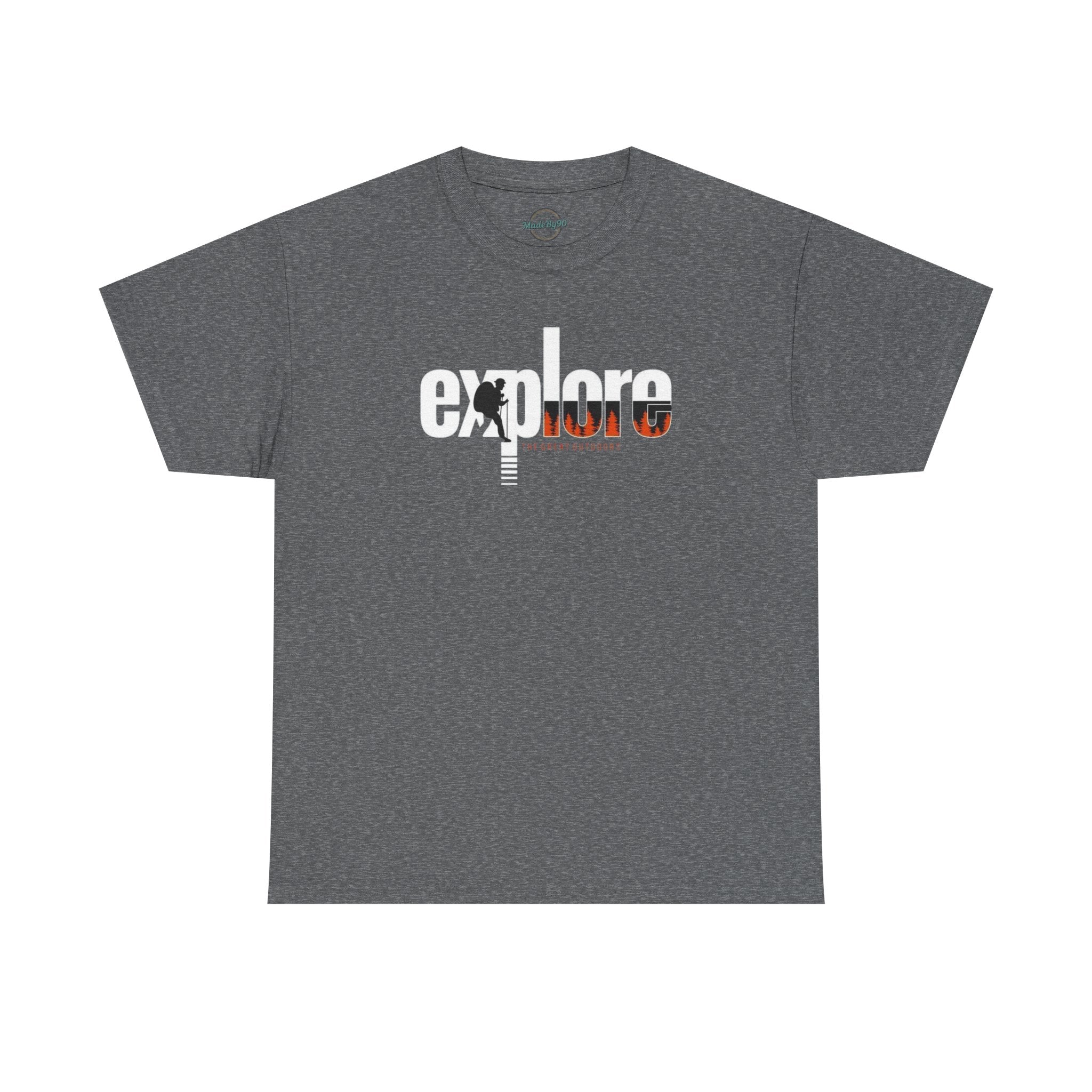 Explore Logo Tee | Adventure Graphic Shirt, Travel Typography