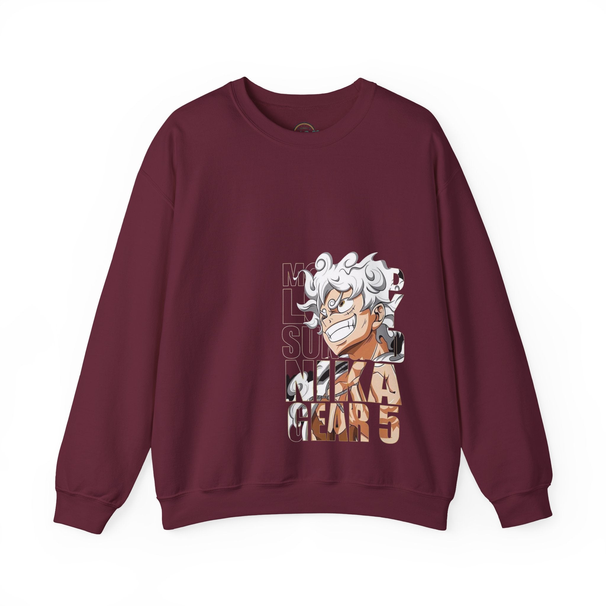 Crewneck Sweatshirt — Anime 'Mika' Gear 5 Graphic