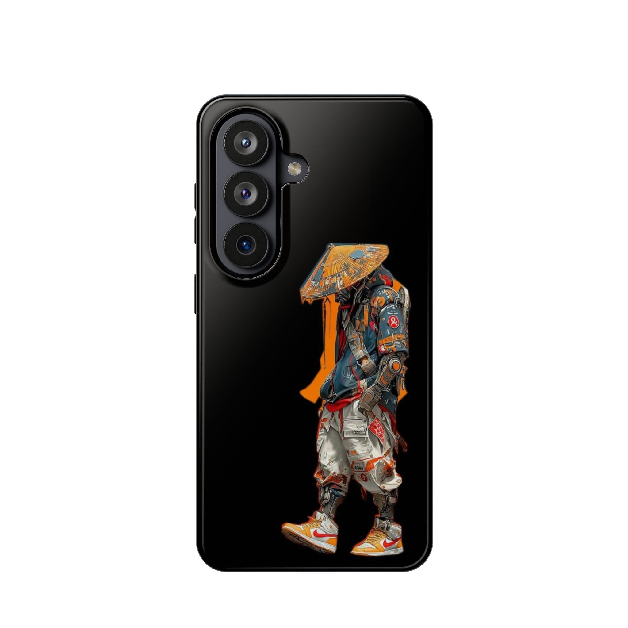 Samurai Streetwear Phone Case — Magnetic Impact-Resistant