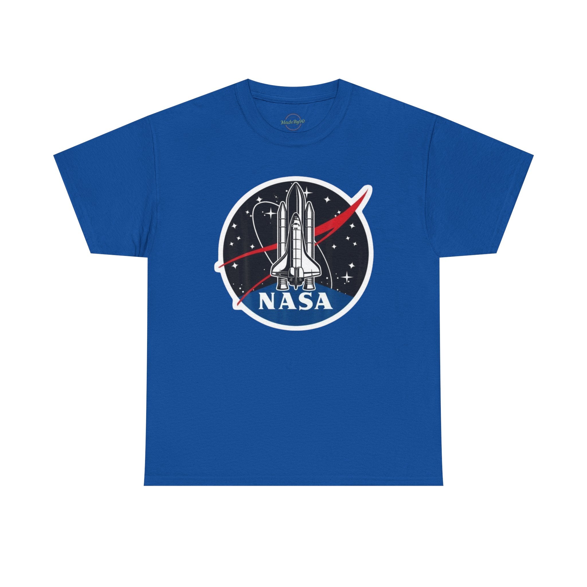 NASA Space Shuttle Tee — Retro Rocket Logo T‑Shirt