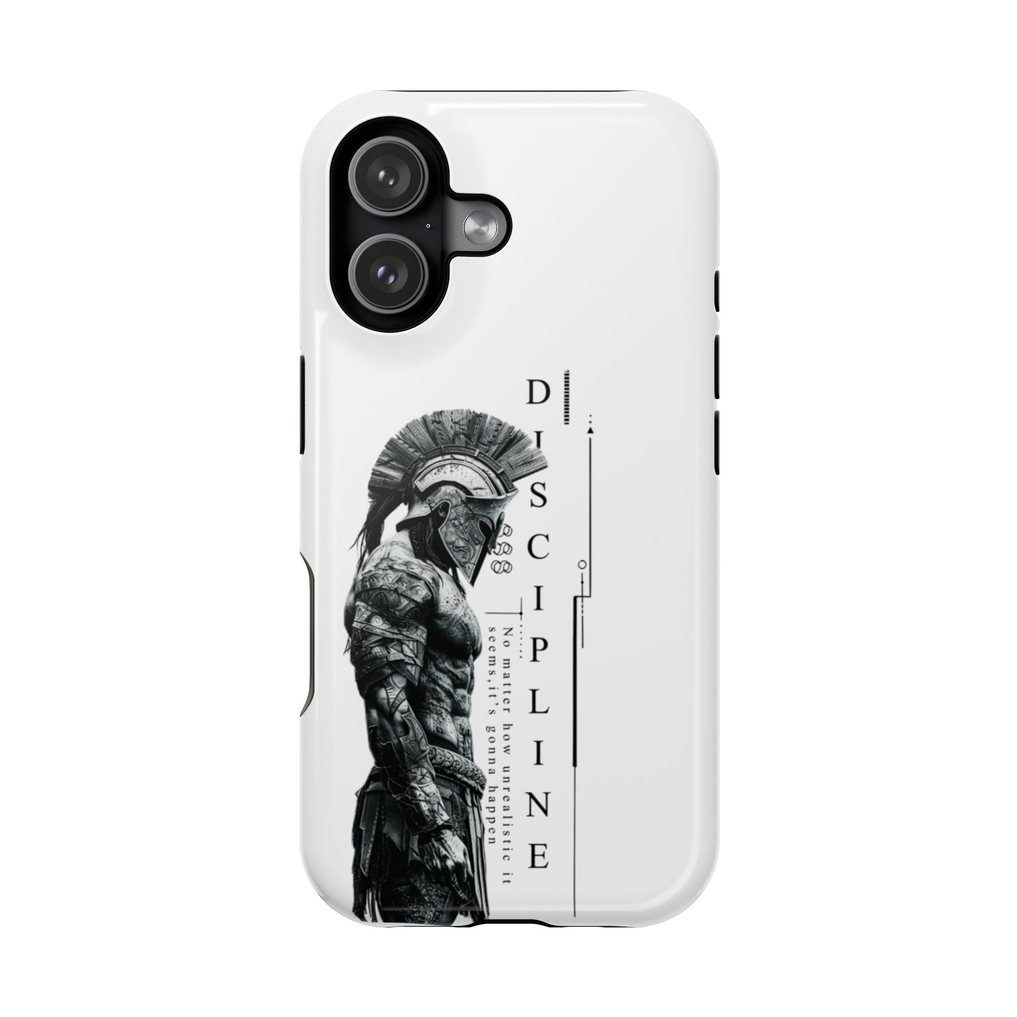 Discipline Spartan Phone Case — Magnetic Impact-Resistant Armor
