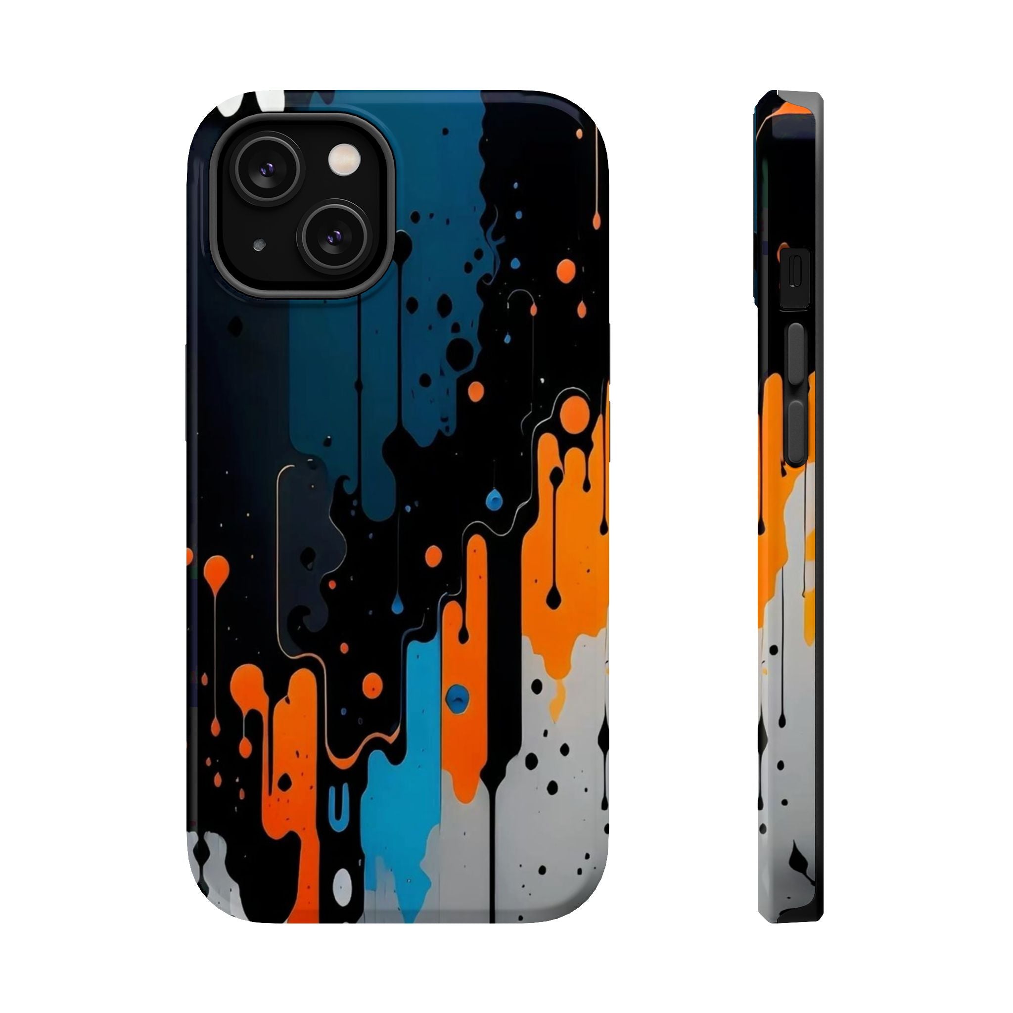 Abstract Drip Magnetic Impact Phone Case