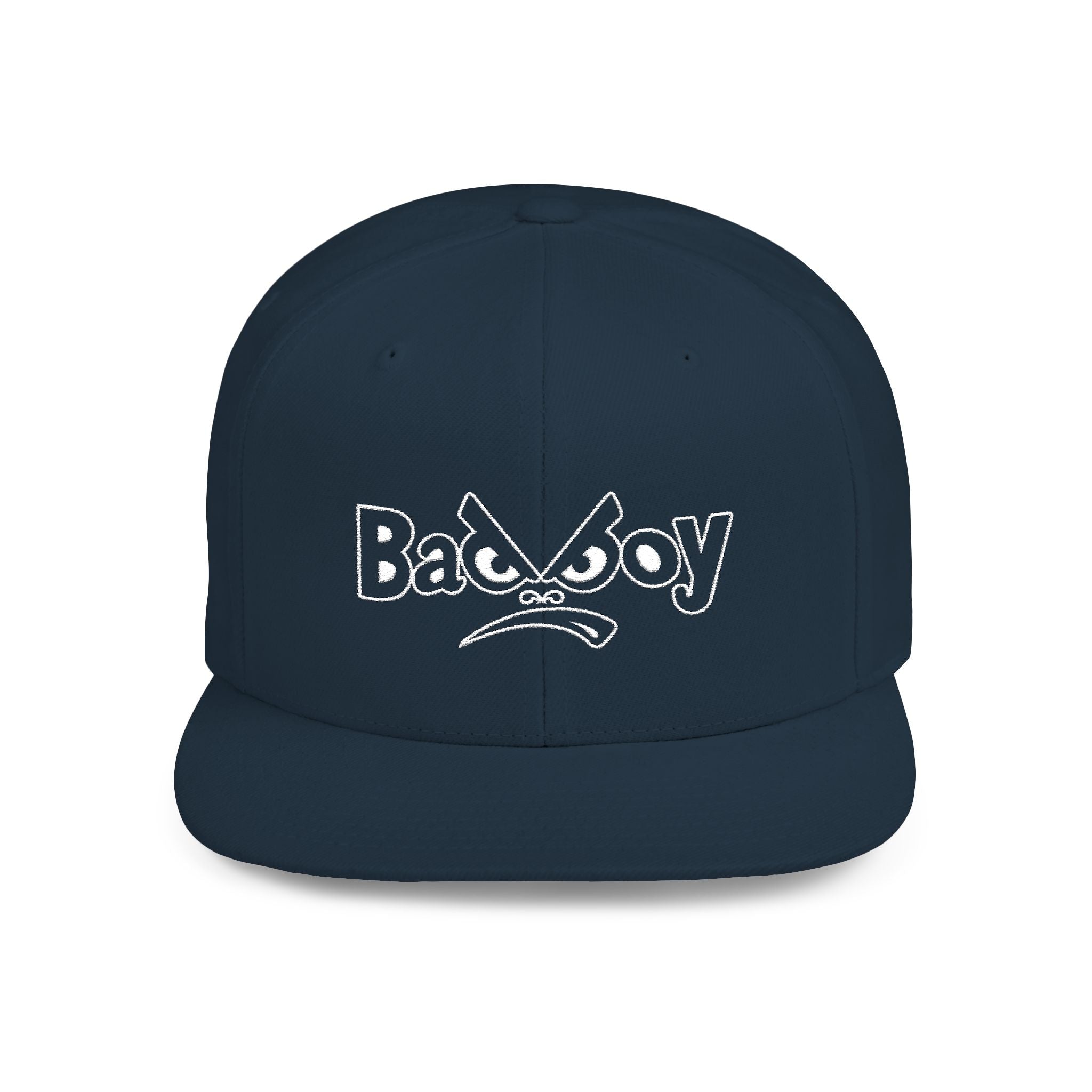 Bad Boy Snapback Hat — Flat Bill Embroidered Baseball Cap
