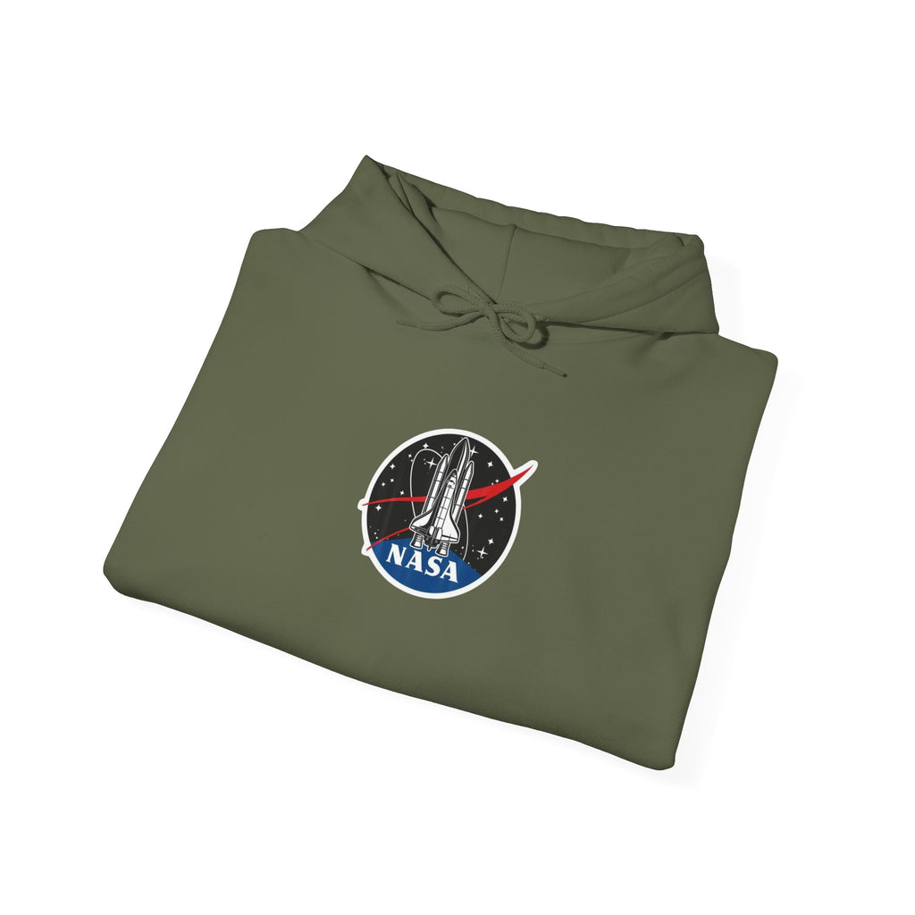 NASA Space Shuttle Hoodie — Retro NASA Logo Pullover