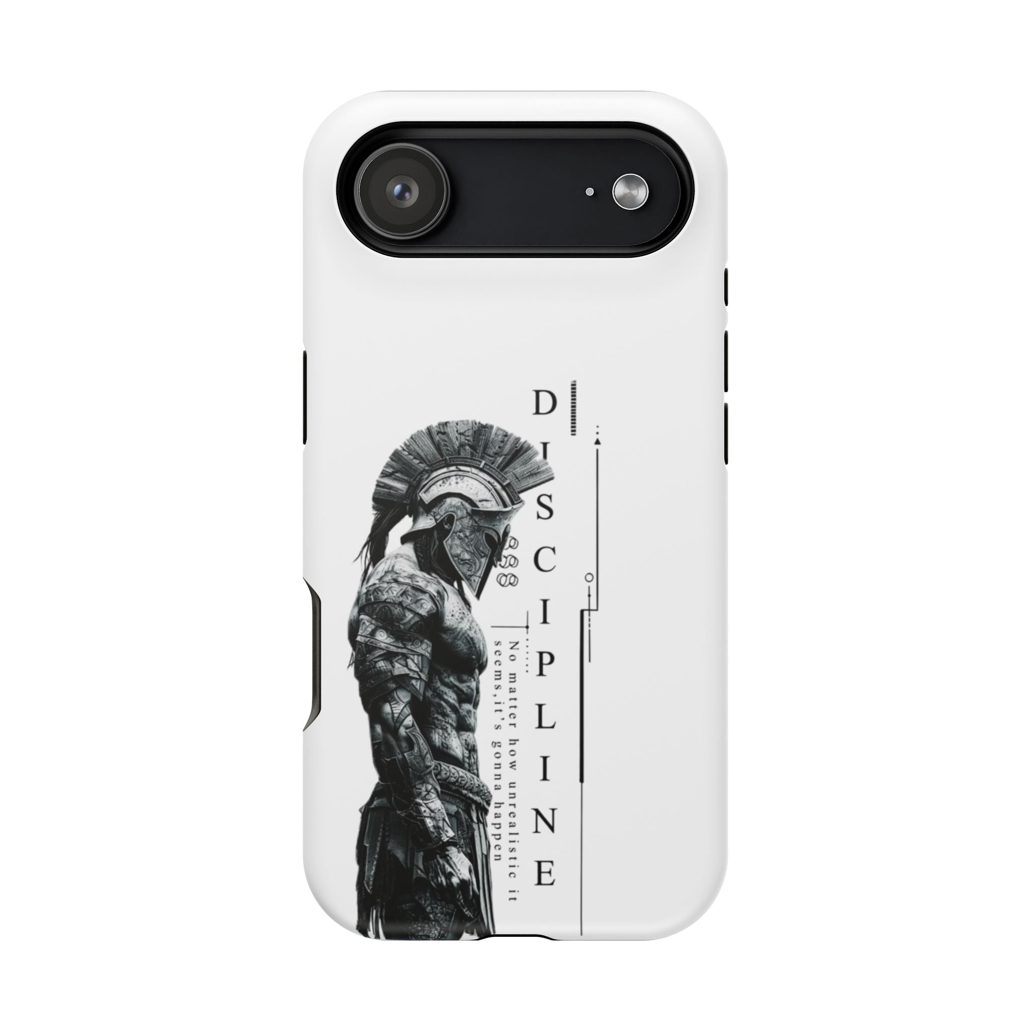 Discipline Spartan Phone Case — Magnetic Impact-Resistant Armor