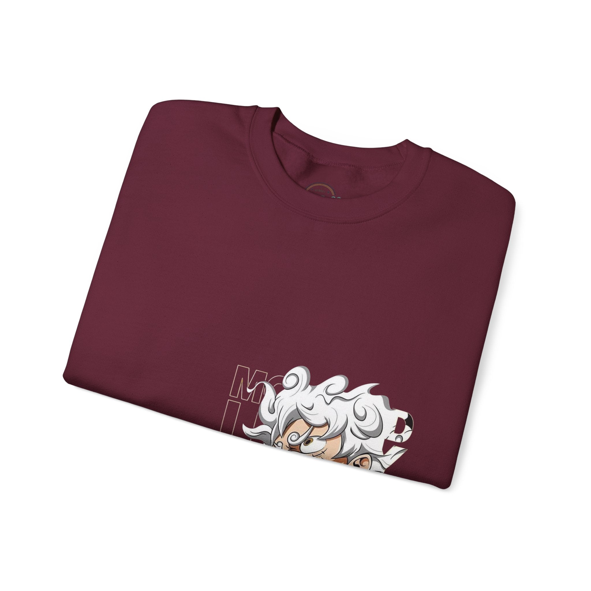 Crewneck Sweatshirt — Anime 'Mika' Gear 5 Graphic