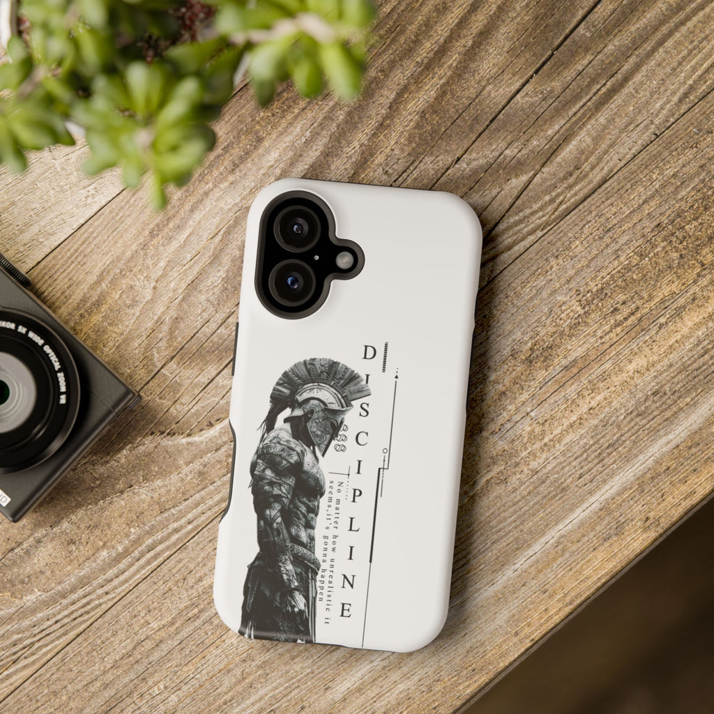 Discipline Spartan Phone Case — Magnetic Impact-Resistant Armor