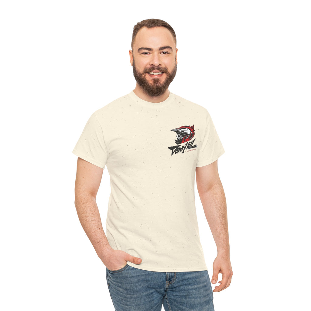 Motocross Rider T-Shirt – Dynamic Dirt Bike Graphic Tee ("Ride Fast")