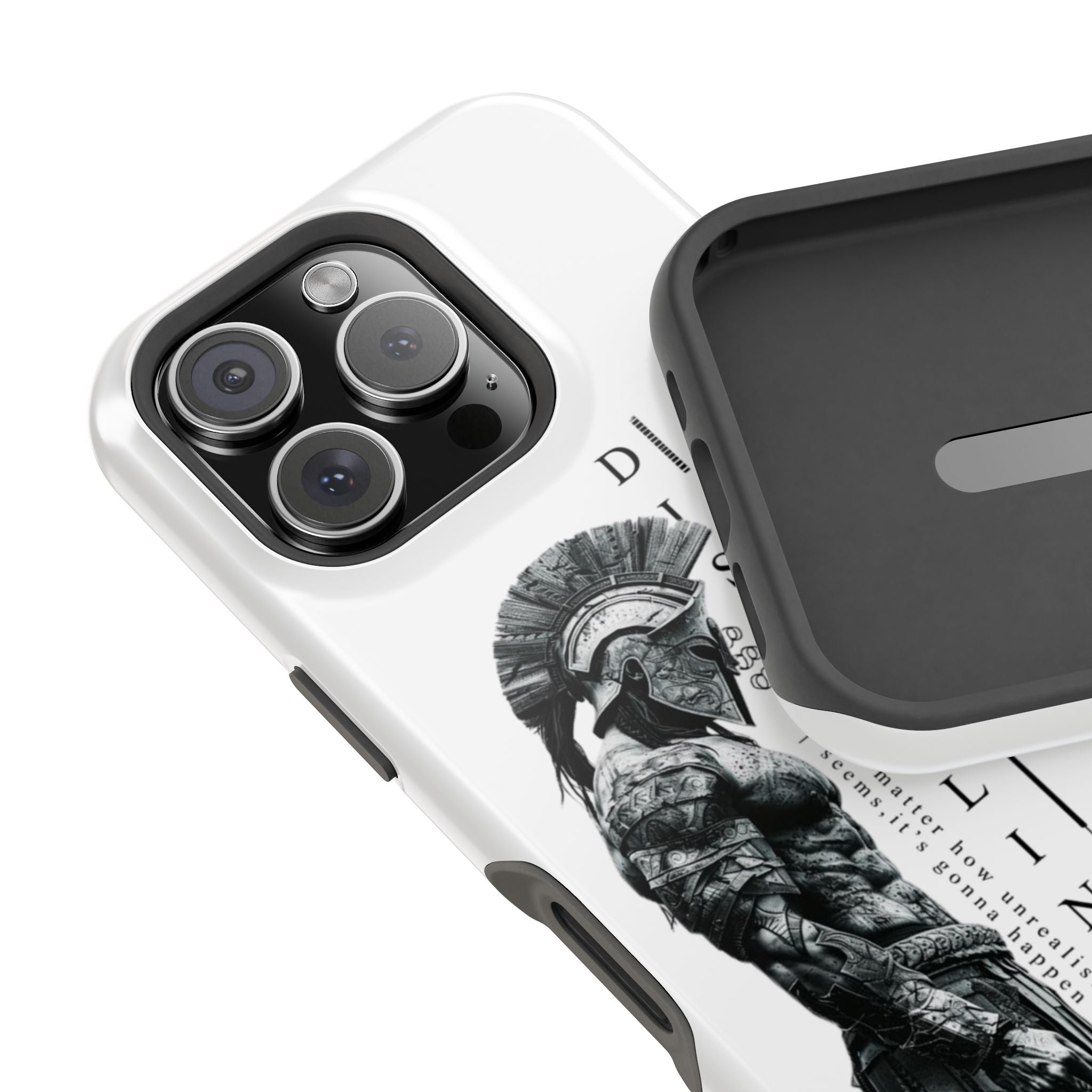 Discipline Spartan Phone Case — Magnetic Impact-Resistant Armor