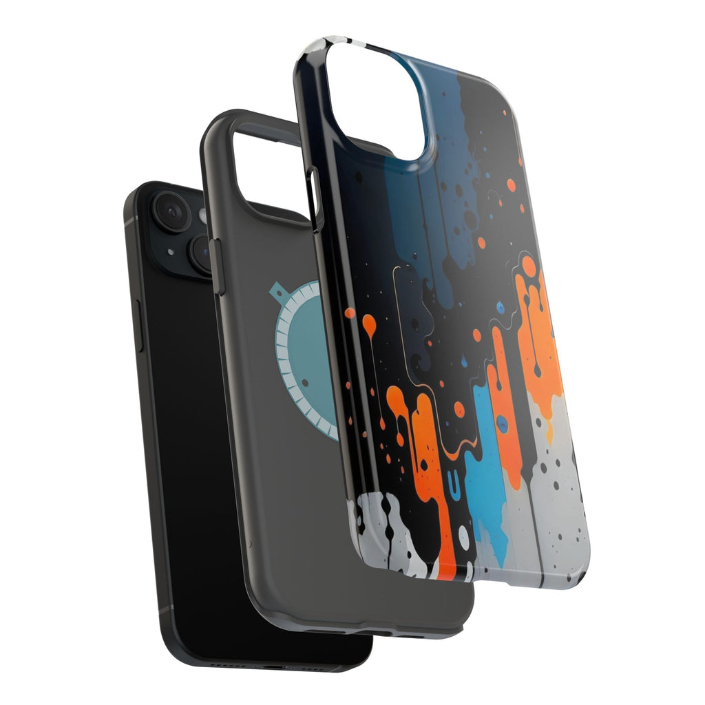 Abstract Drip Magnetic Impact Phone Case