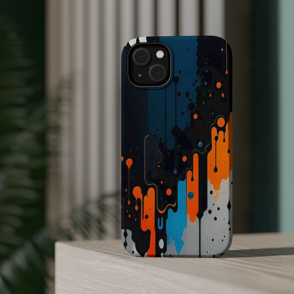 Abstract Drip Magnetic Impact Phone Case
