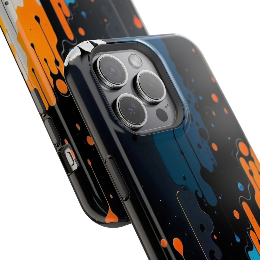 Abstract Drip Magnetic Impact Phone Case