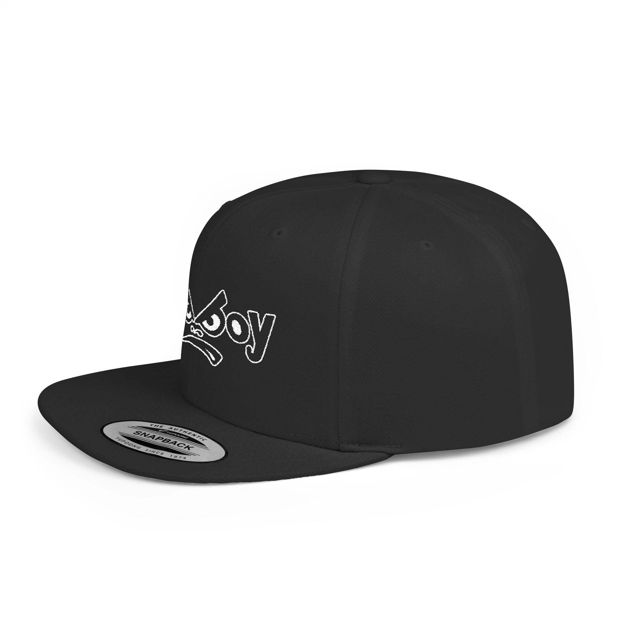 Bad Boy Snapback Hat — Flat Bill Embroidered Baseball Cap