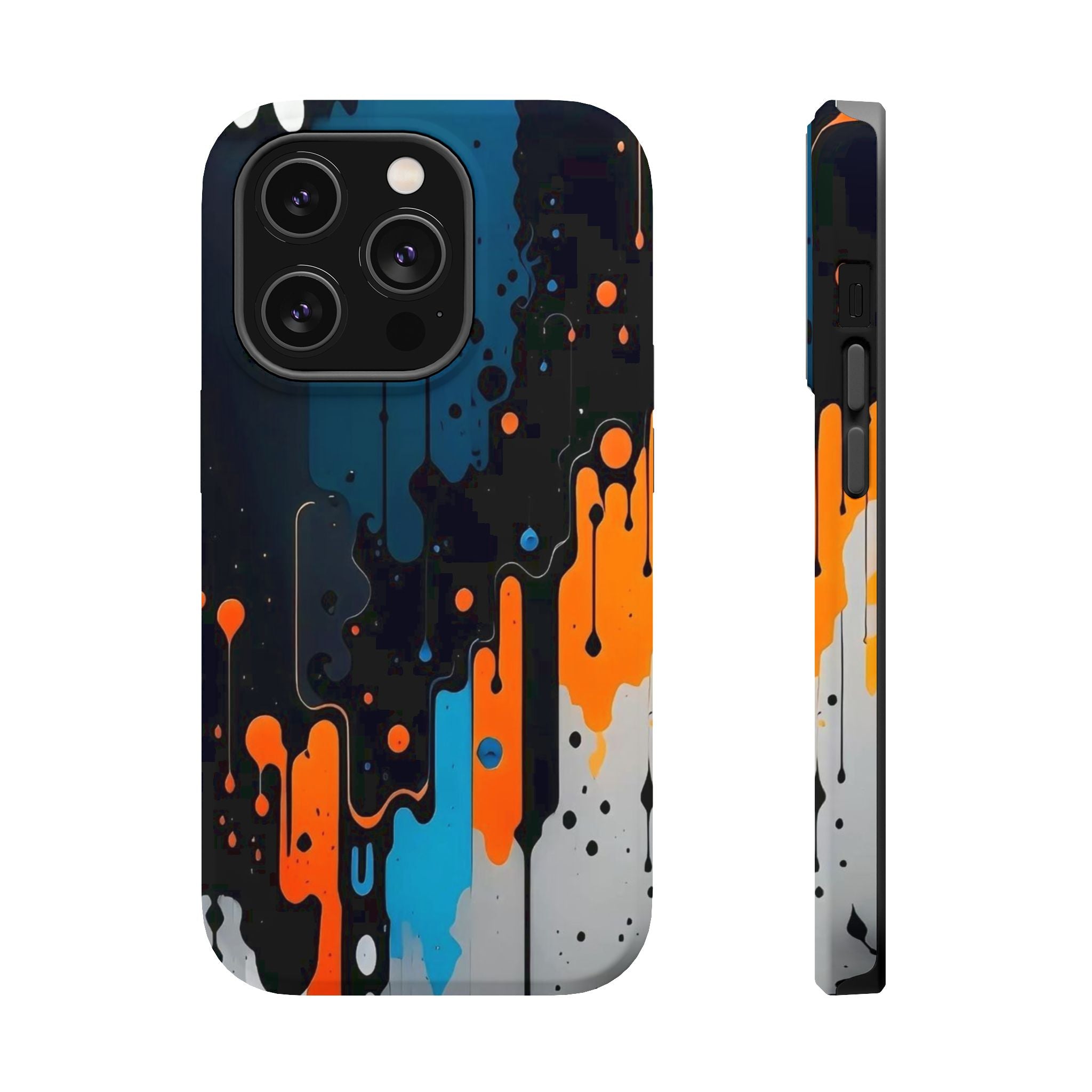 Abstract Drip Magnetic Impact Phone Case