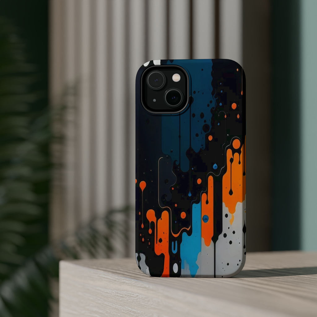 Abstract Drip Magnetic Impact Phone Case