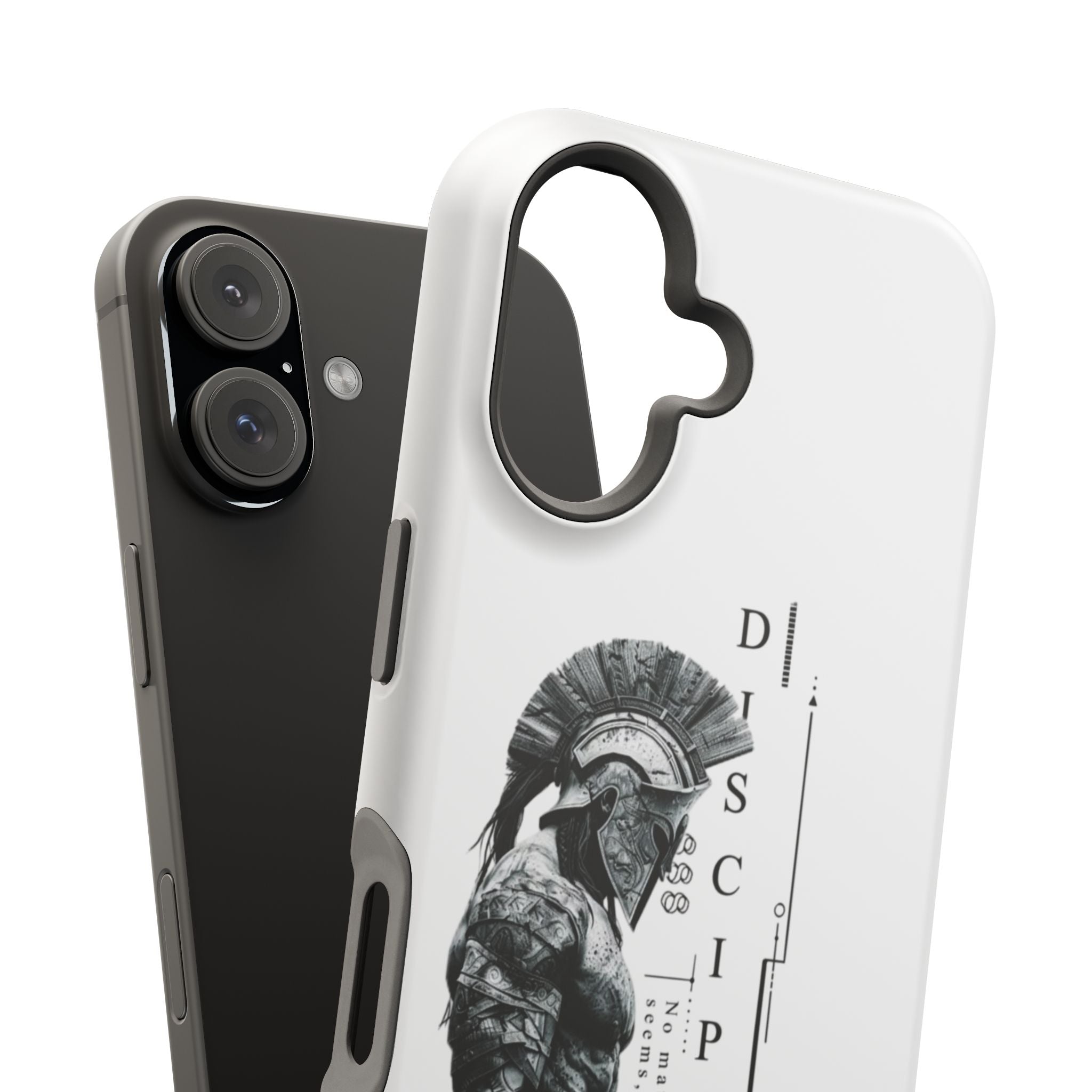 Discipline Spartan Phone Case — Magnetic Impact-Resistant Armor