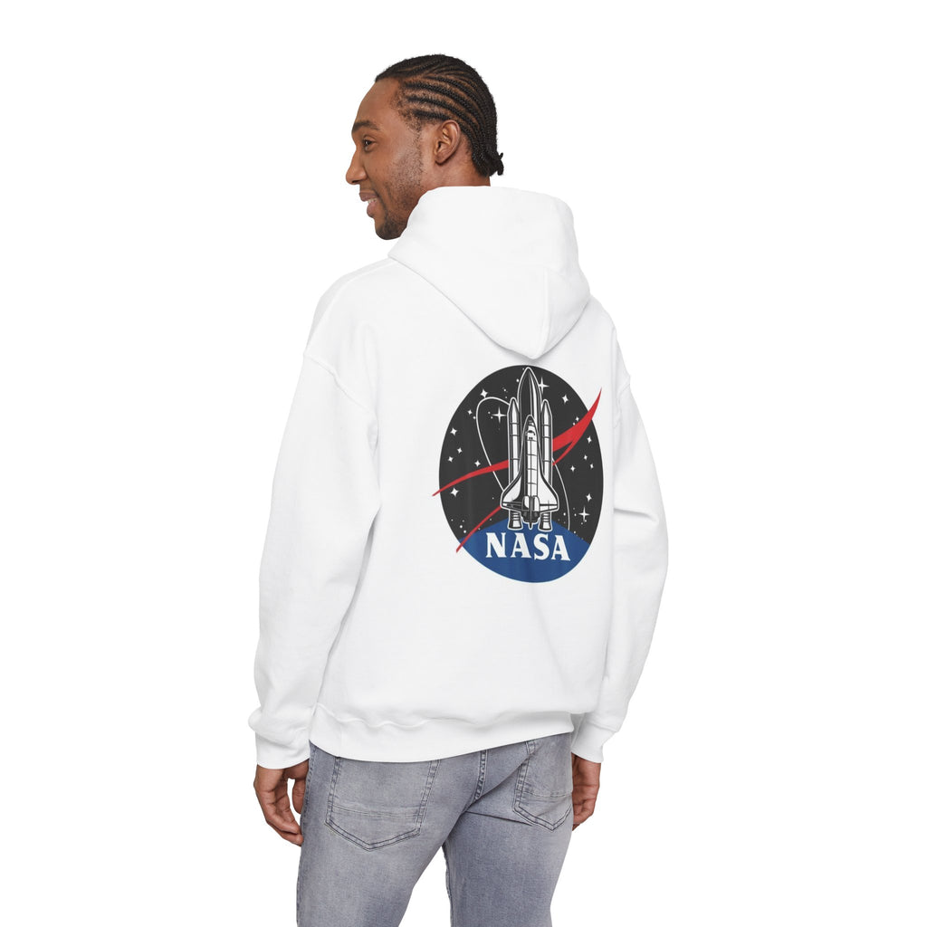 NASA Space Shuttle Hoodie — Retro NASA Logo Pullover