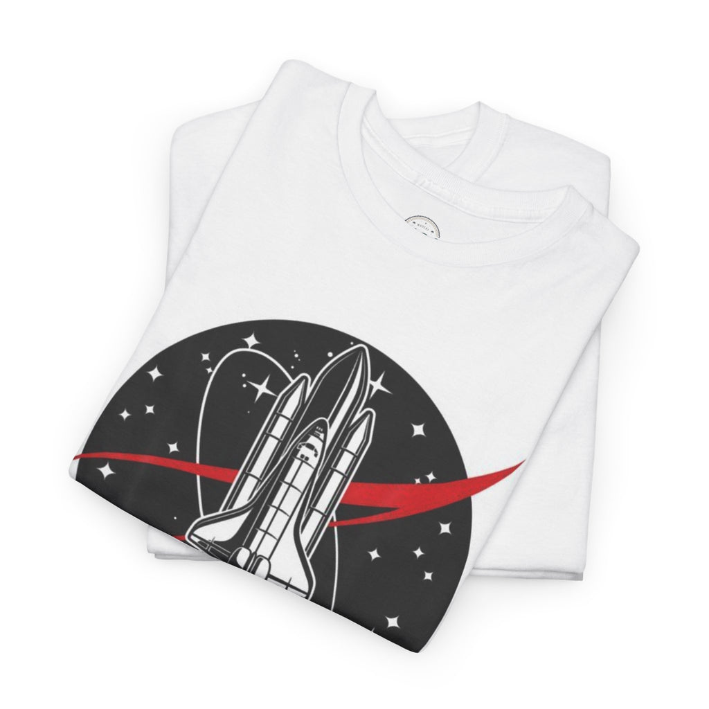 NASA Space Shuttle Tee — Retro Rocket Logo T‑Shirt