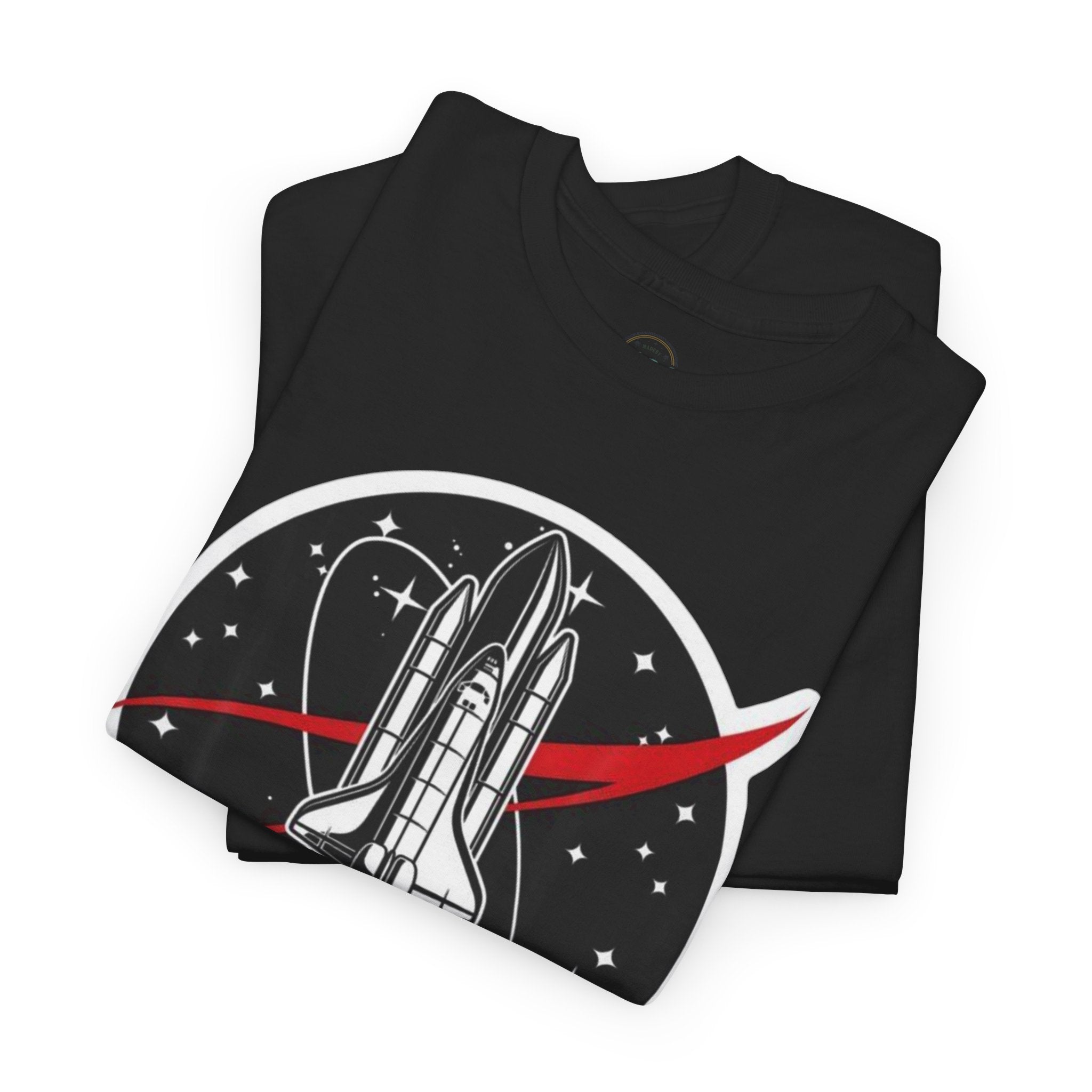 NASA Space Shuttle Tee — Retro Rocket Logo T‑Shirt