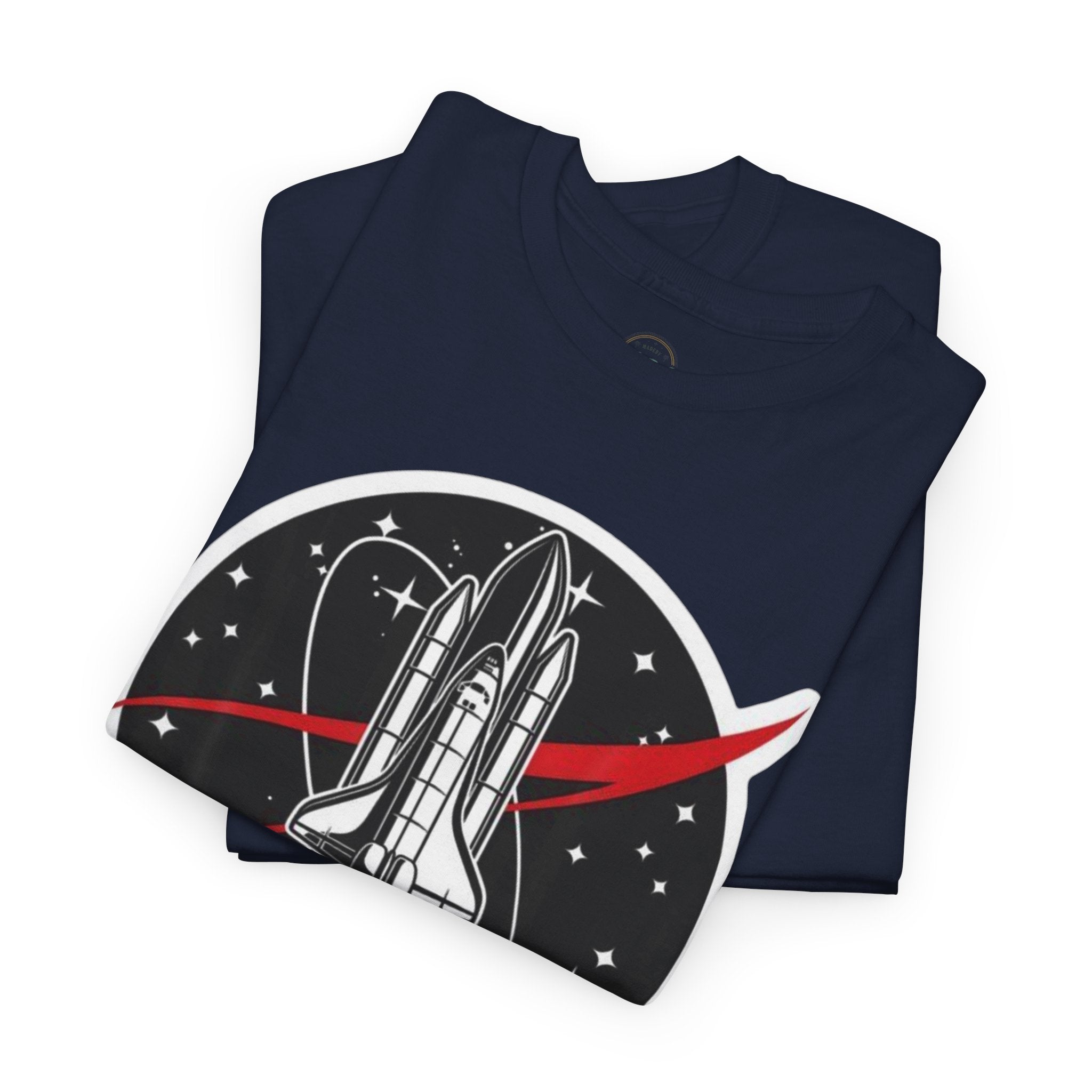 NASA Space Shuttle Tee — Retro Rocket Logo T‑Shirt