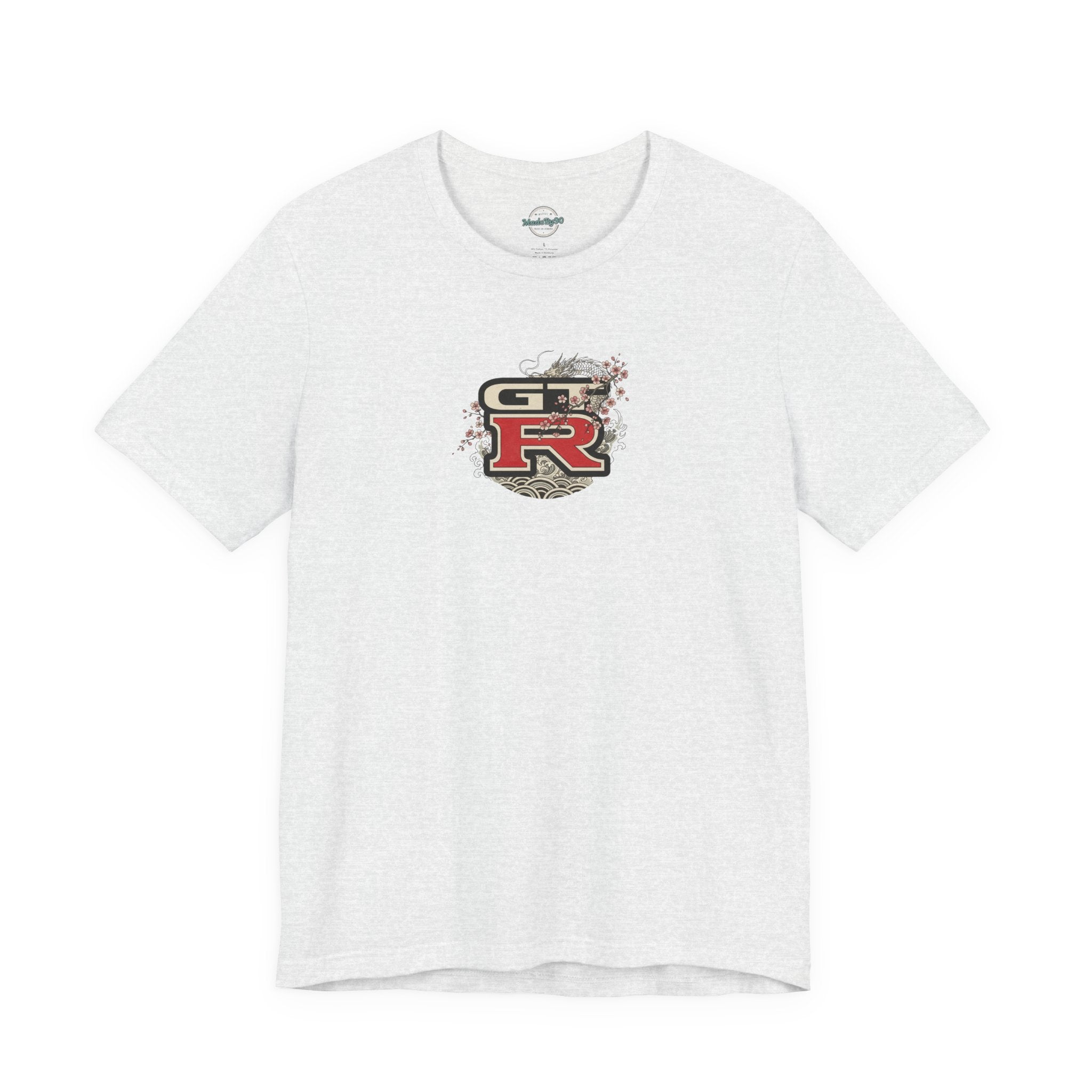 Dragon and Skyline with Sports Car Tee | JDM GT-R Illustration