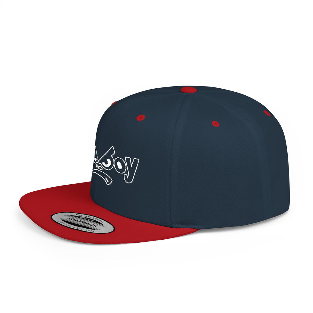 Bad Boy Snapback Hat — Flat Bill Embroidered Baseball Cap