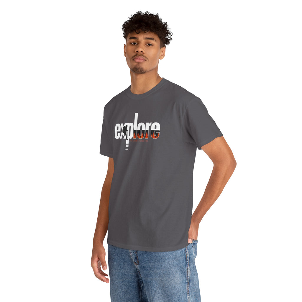 Explore Logo Tee | Adventure Graphic Shirt, Travel Typography