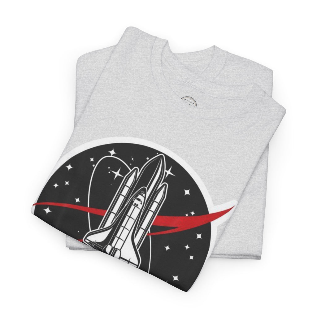 NASA Space Shuttle Tee — Retro Rocket Logo T‑Shirt