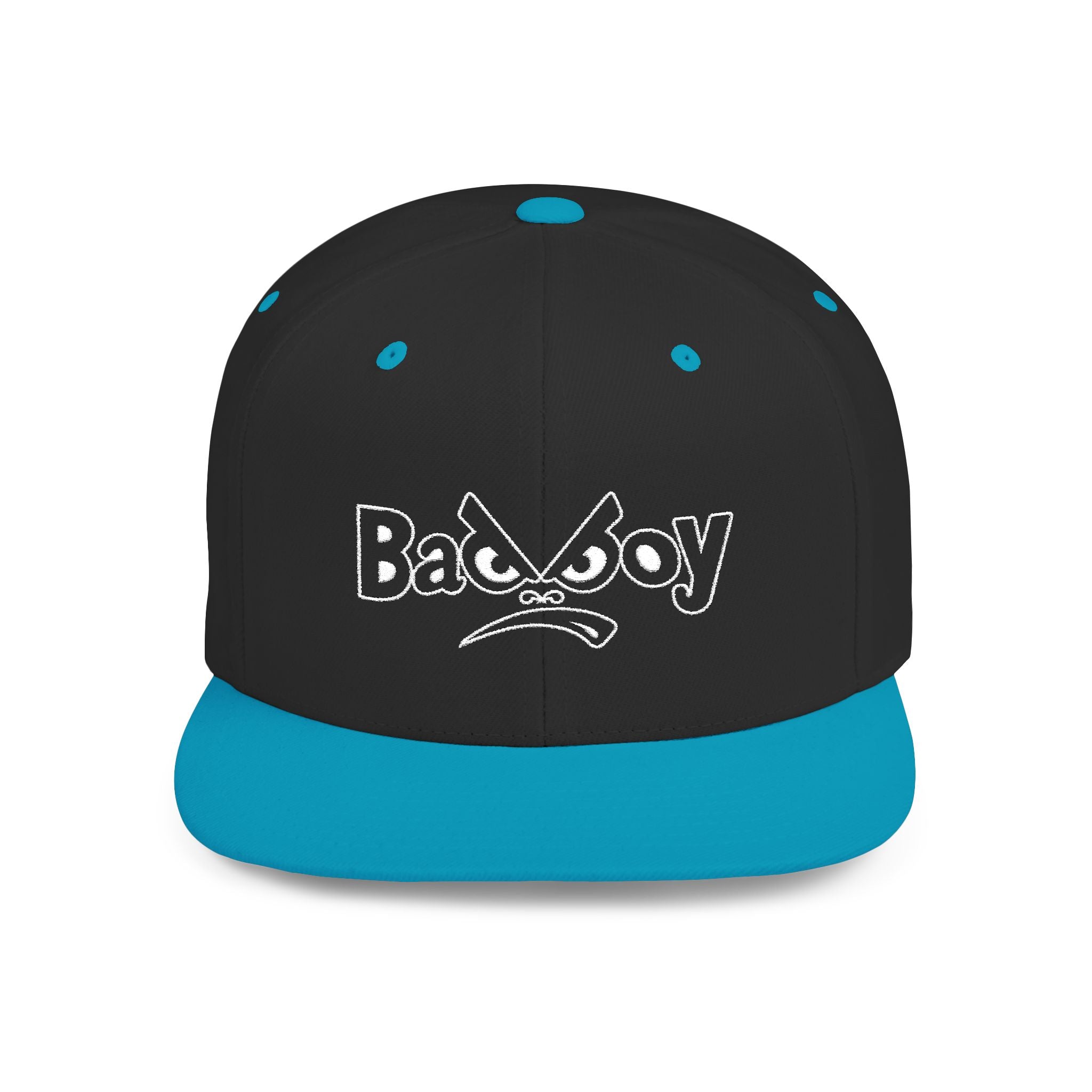 Bad Boy Snapback Hat — Flat Bill Embroidered Baseball Cap