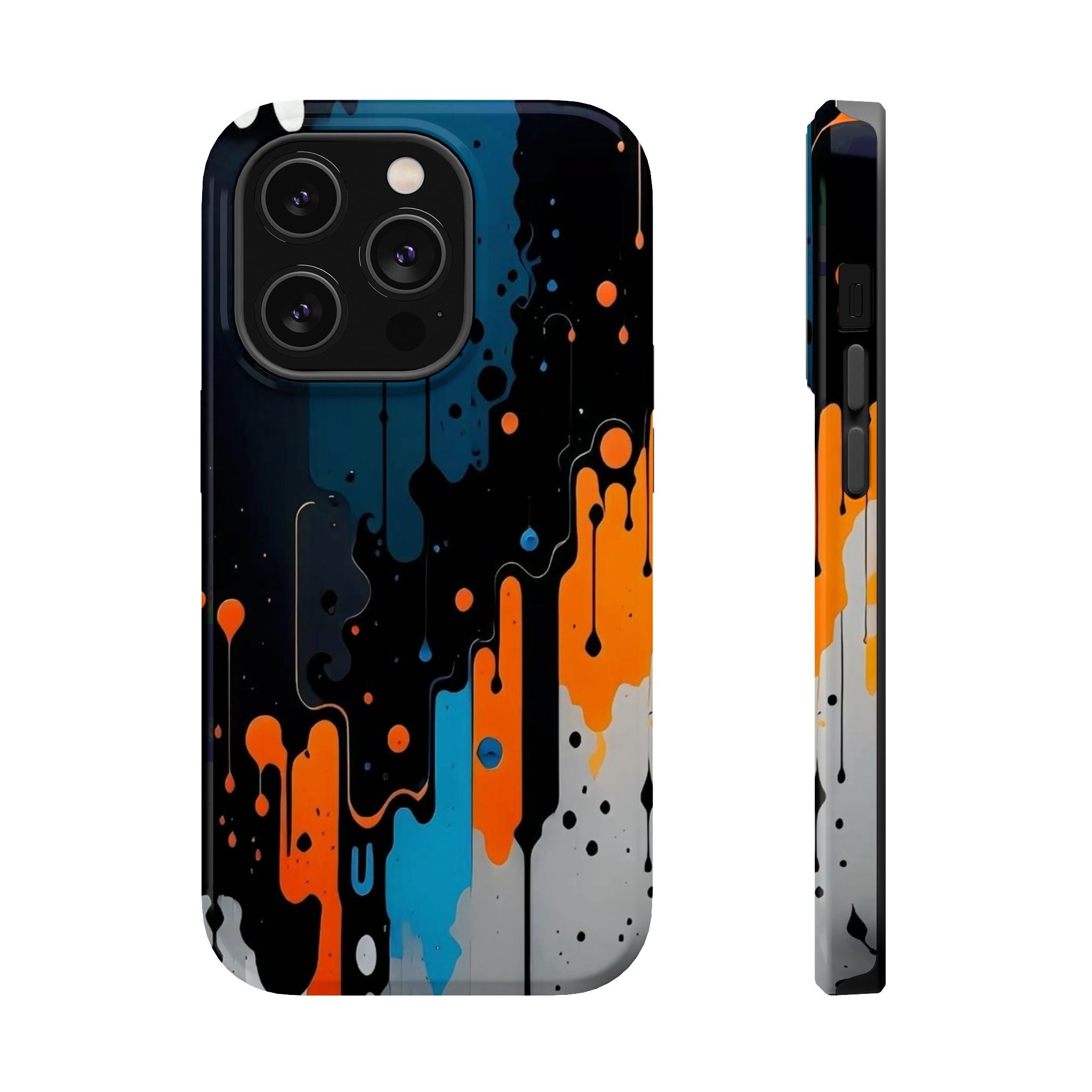 Abstract Drip Magnetic Impact Phone Case