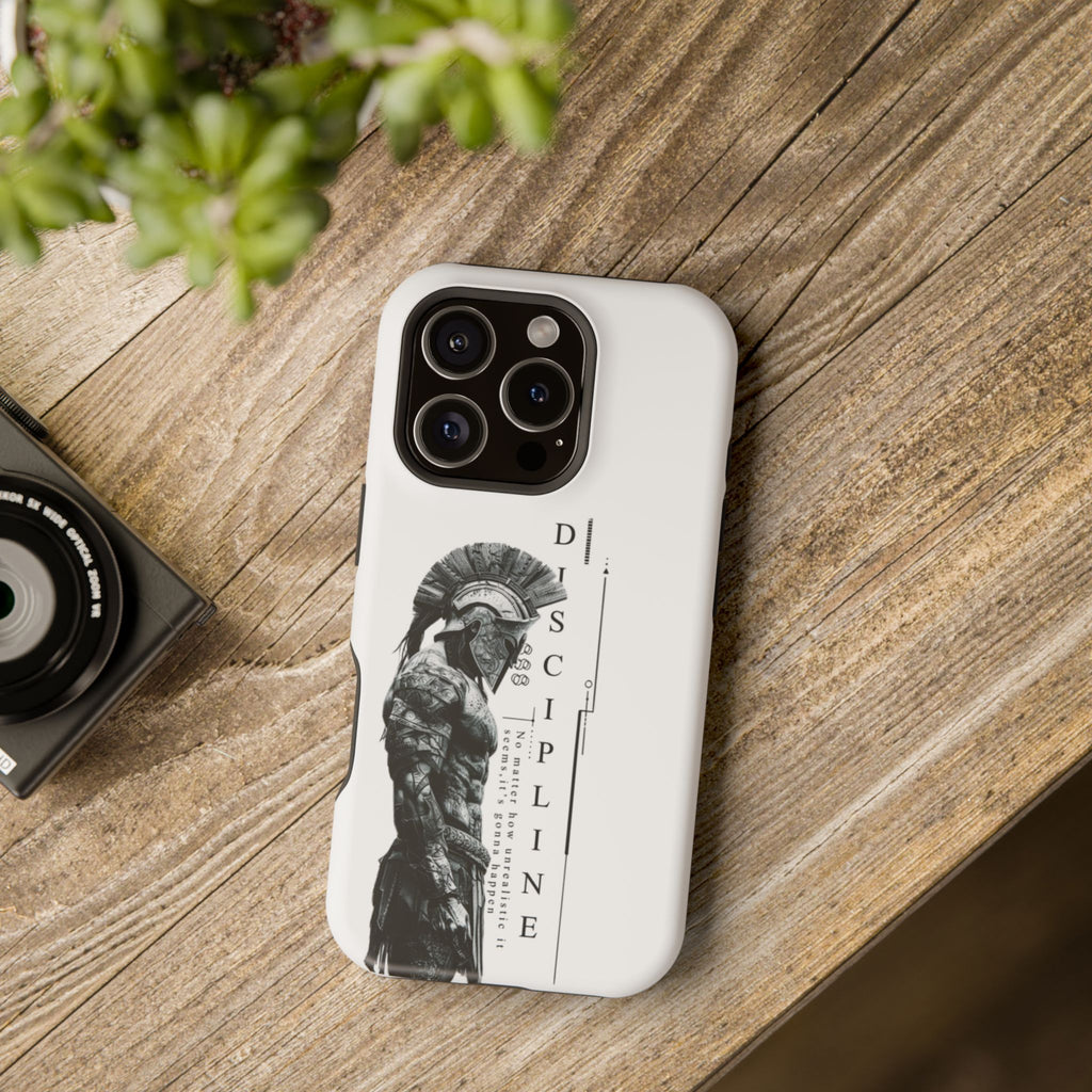 Discipline Spartan Phone Case — Magnetic Impact-Resistant Armor