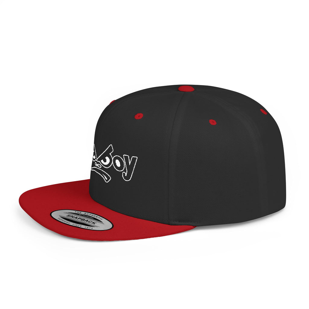 Bad Boy Snapback Hat — Flat Bill Embroidered Baseball Cap