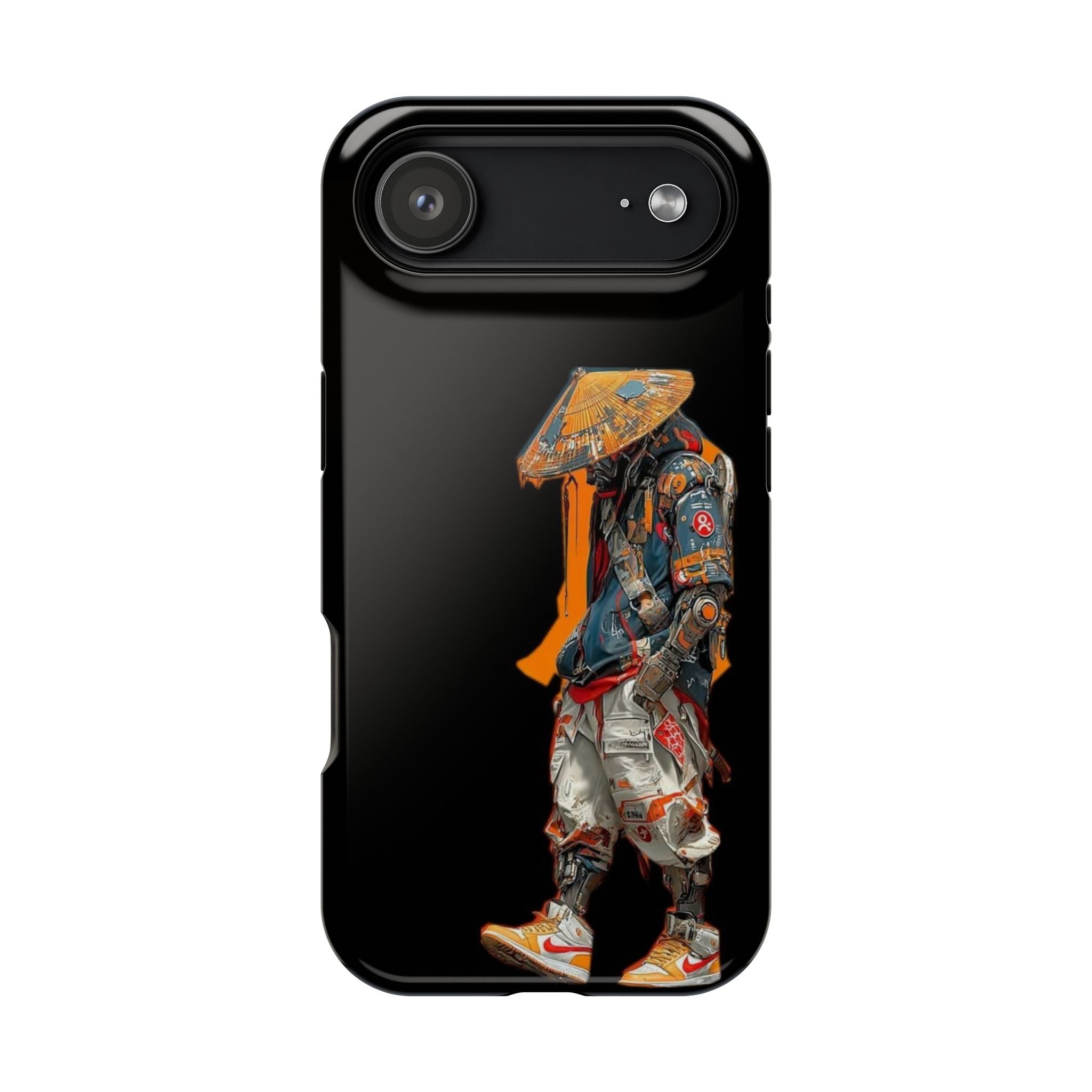 Samurai Streetwear Phone Case — Magnetic Impact-Resistant