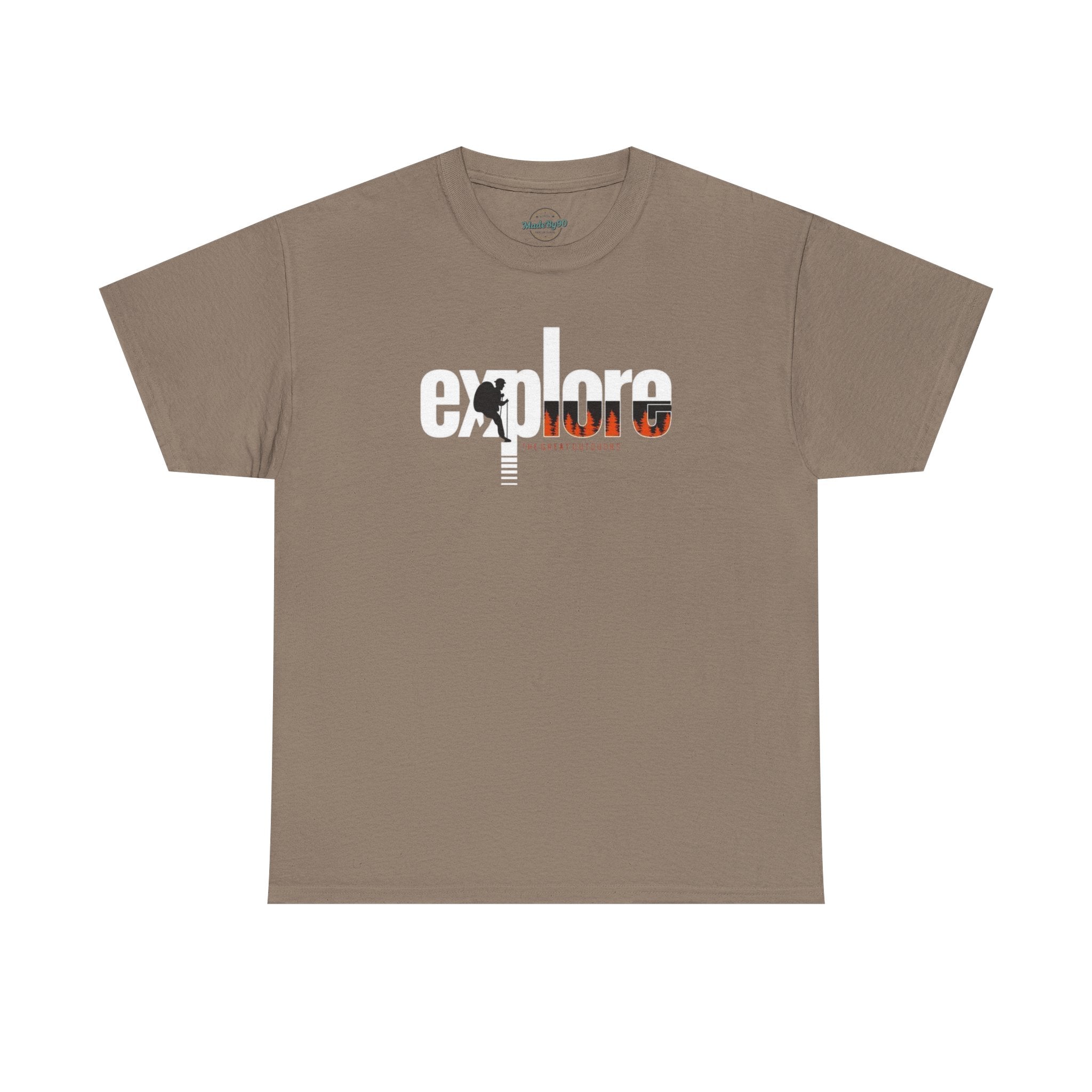Explore Logo Tee | Adventure Graphic Shirt, Travel Typography
