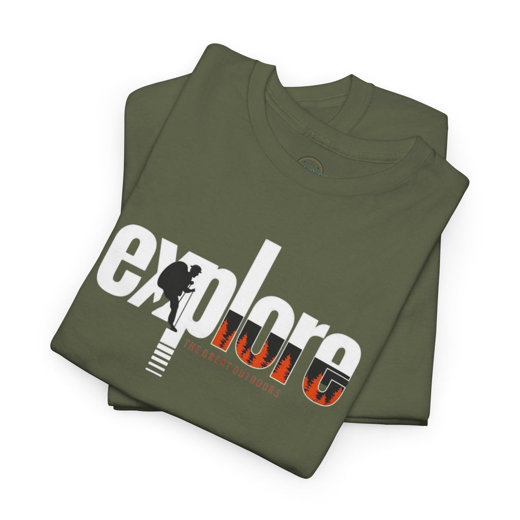 Explore Logo Tee | Adventure Graphic Shirt, Travel Typography
