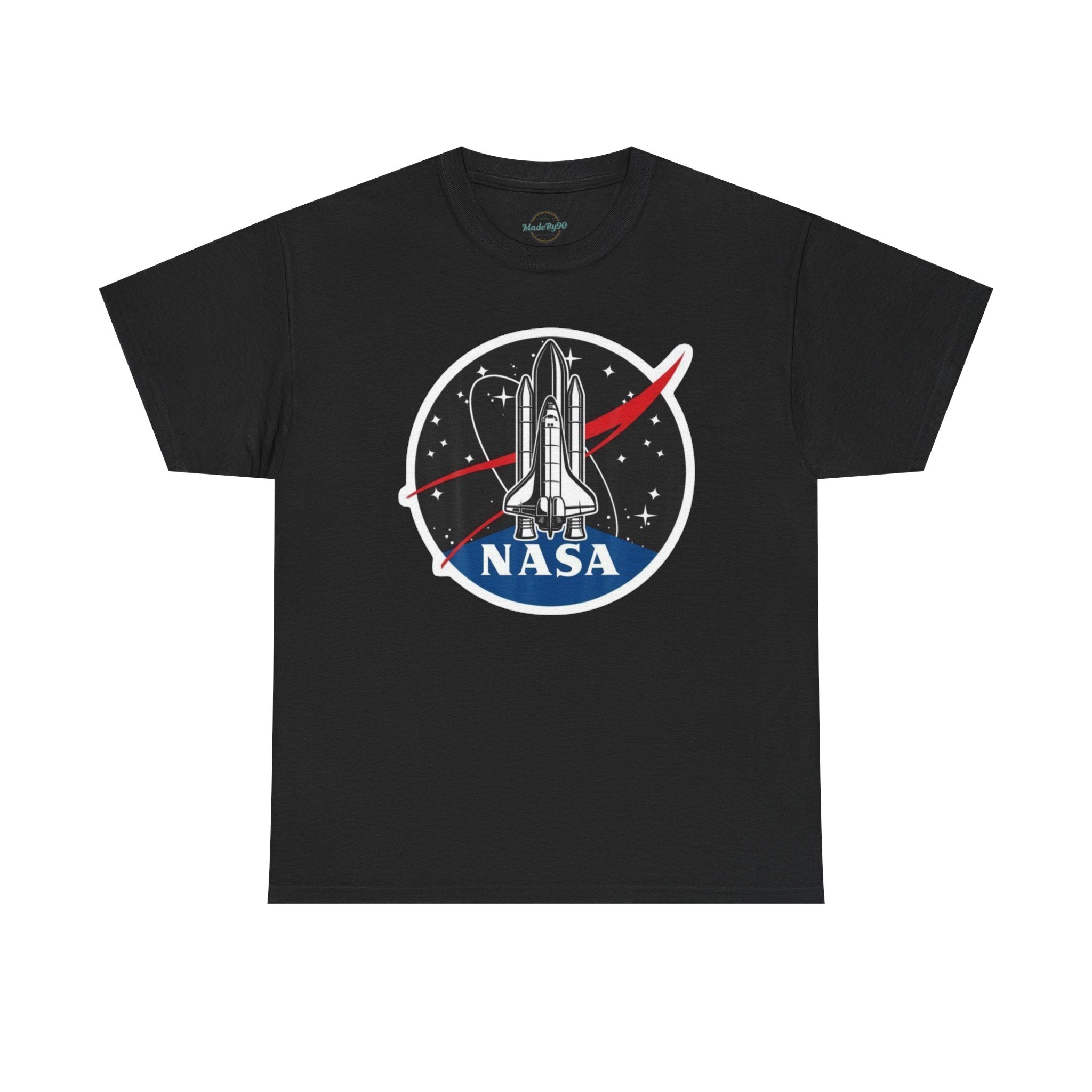 NASA Space Shuttle Tee — Retro Rocket Logo T‑Shirt